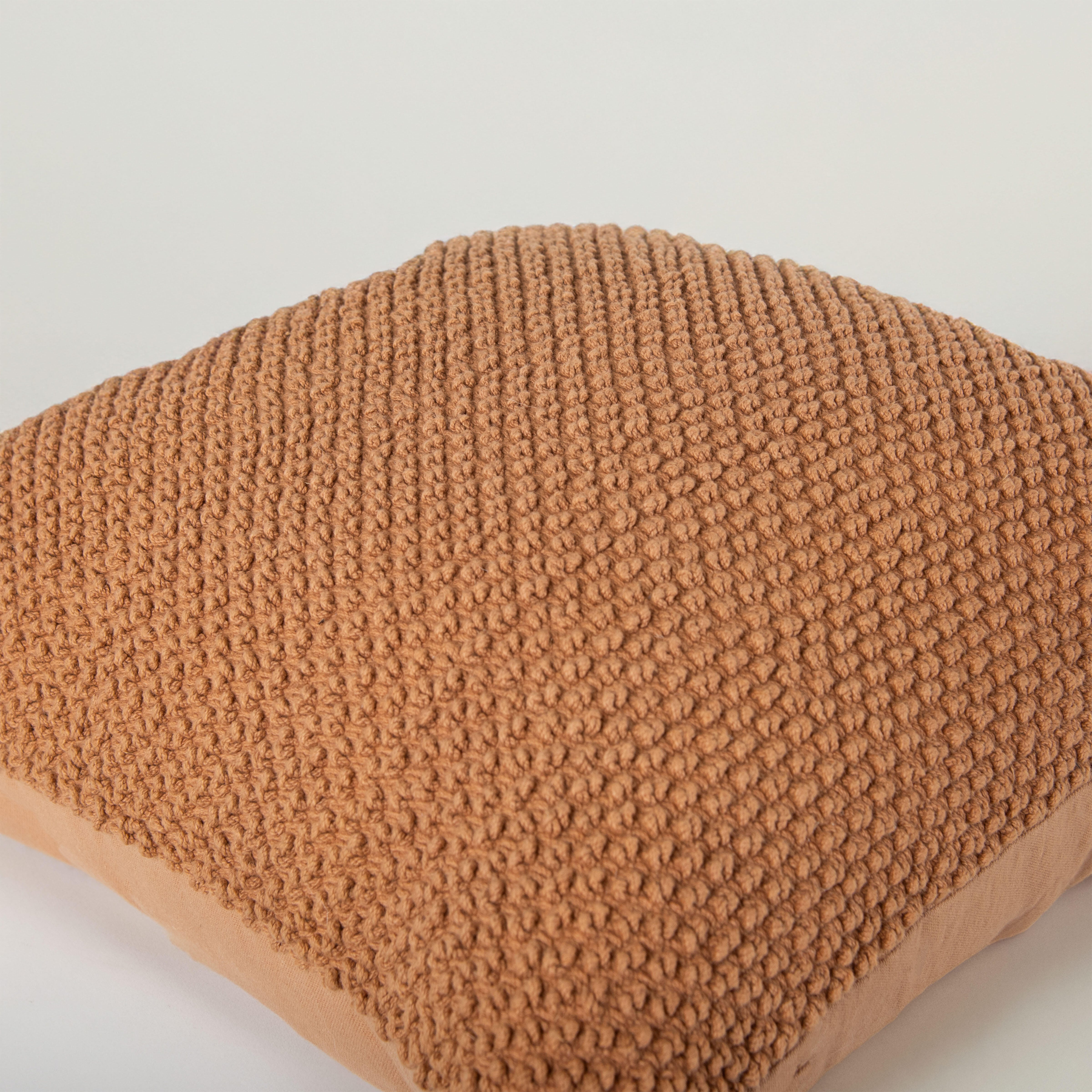 Rizzy Home Element Decorative Throw Pillow, Copper, large