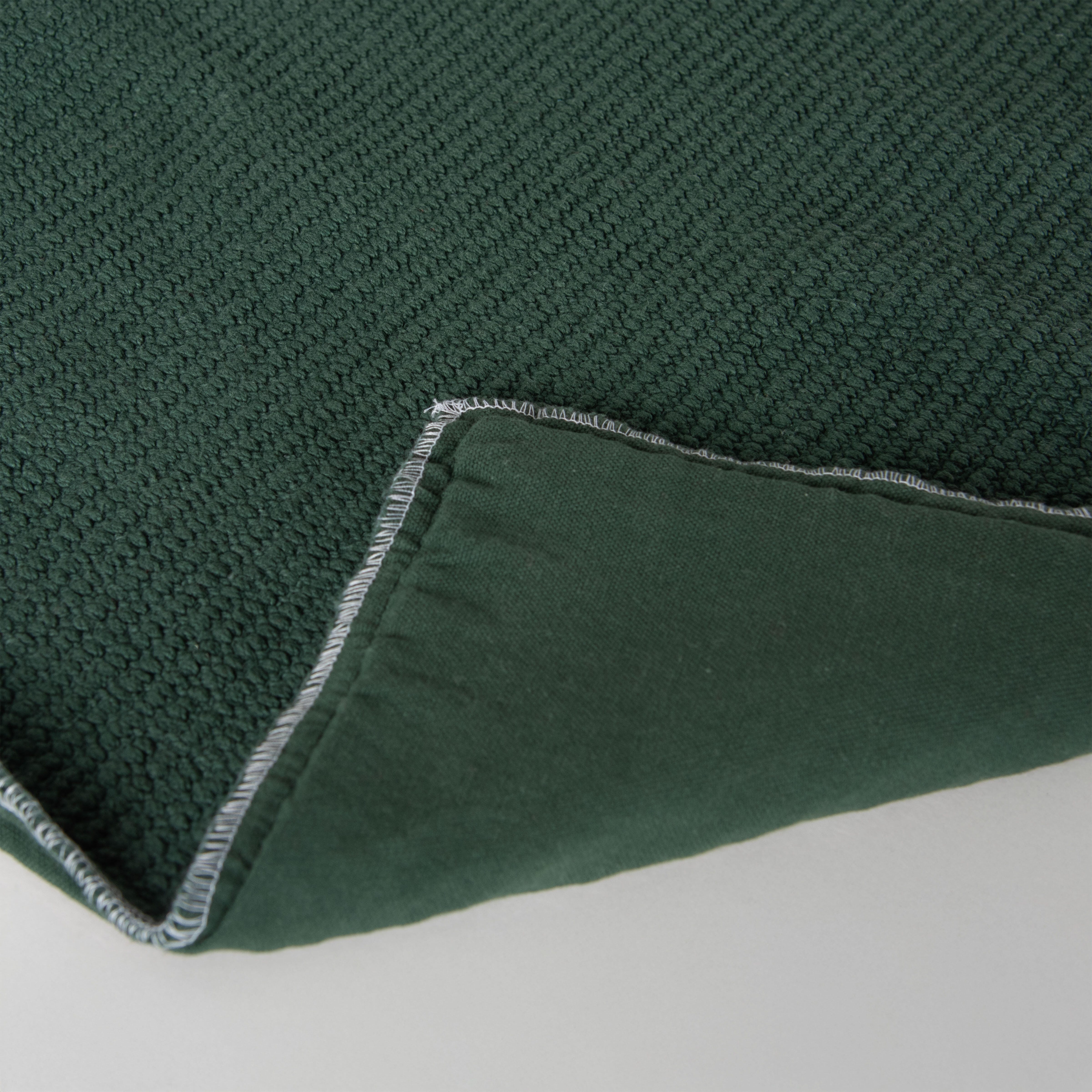 Rizzy Home Element Decorative Throw Pillow, Dark Green, large