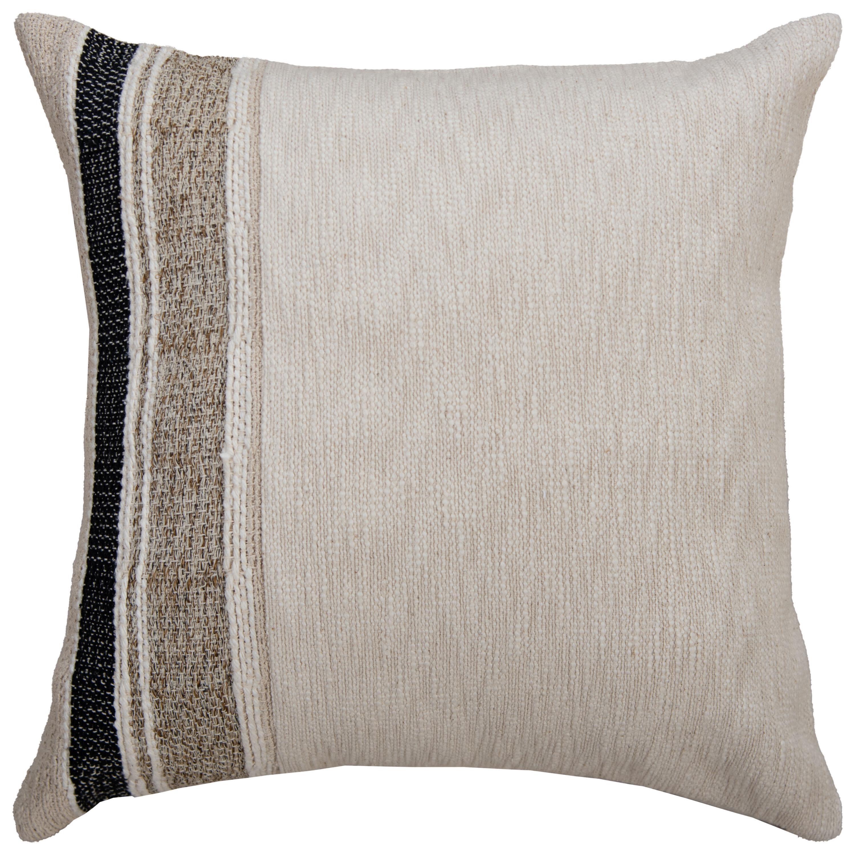 Rizzy Home Statement Stripe Decorative Throw Pillow, , large
