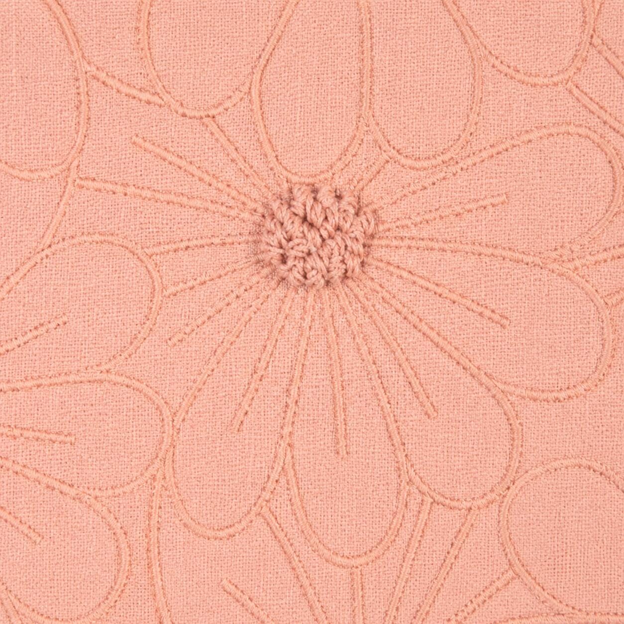 Rizzy Home Tonal Bloom Decorative Throw Pillow, , large