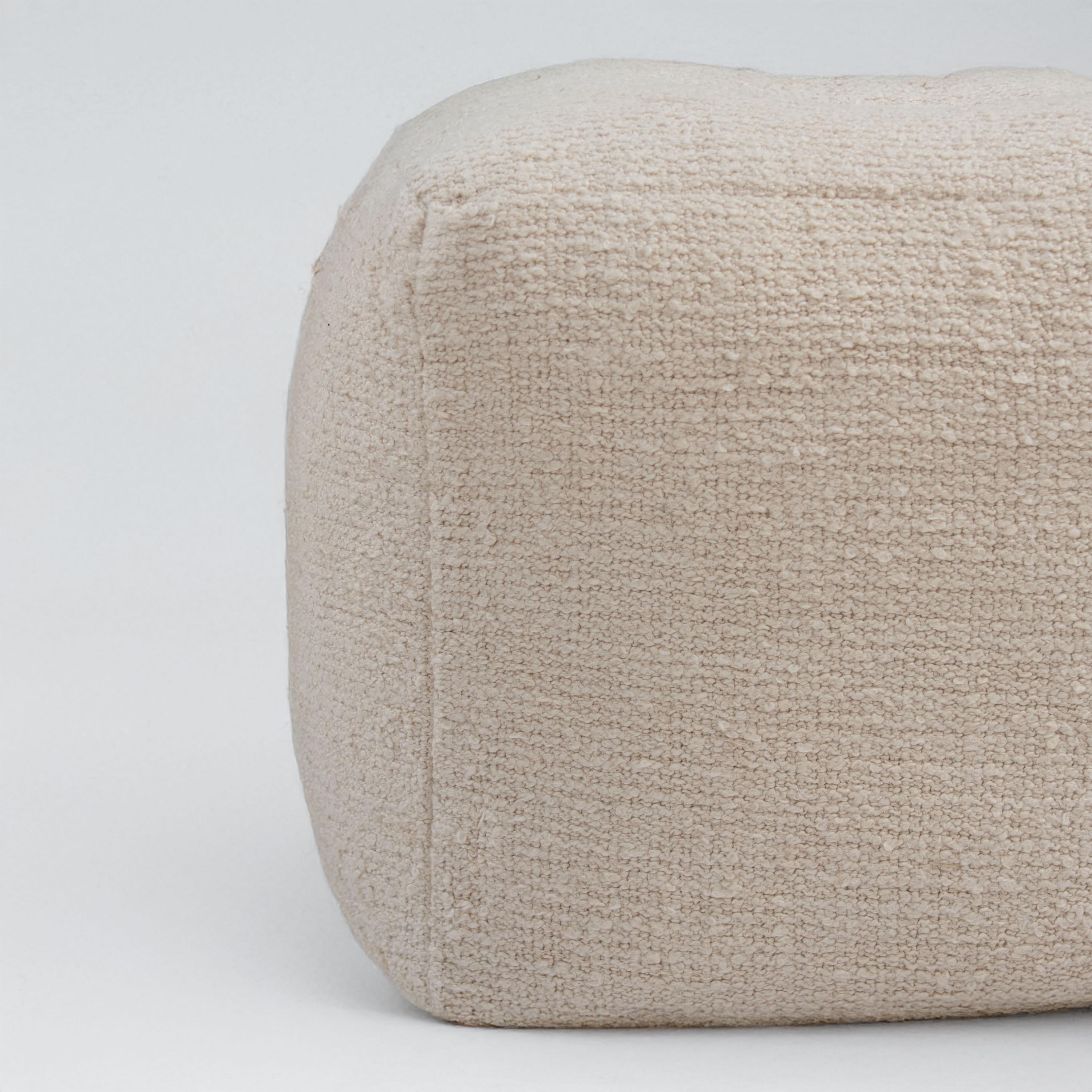 Rizzy Home Woven Pouf, , large