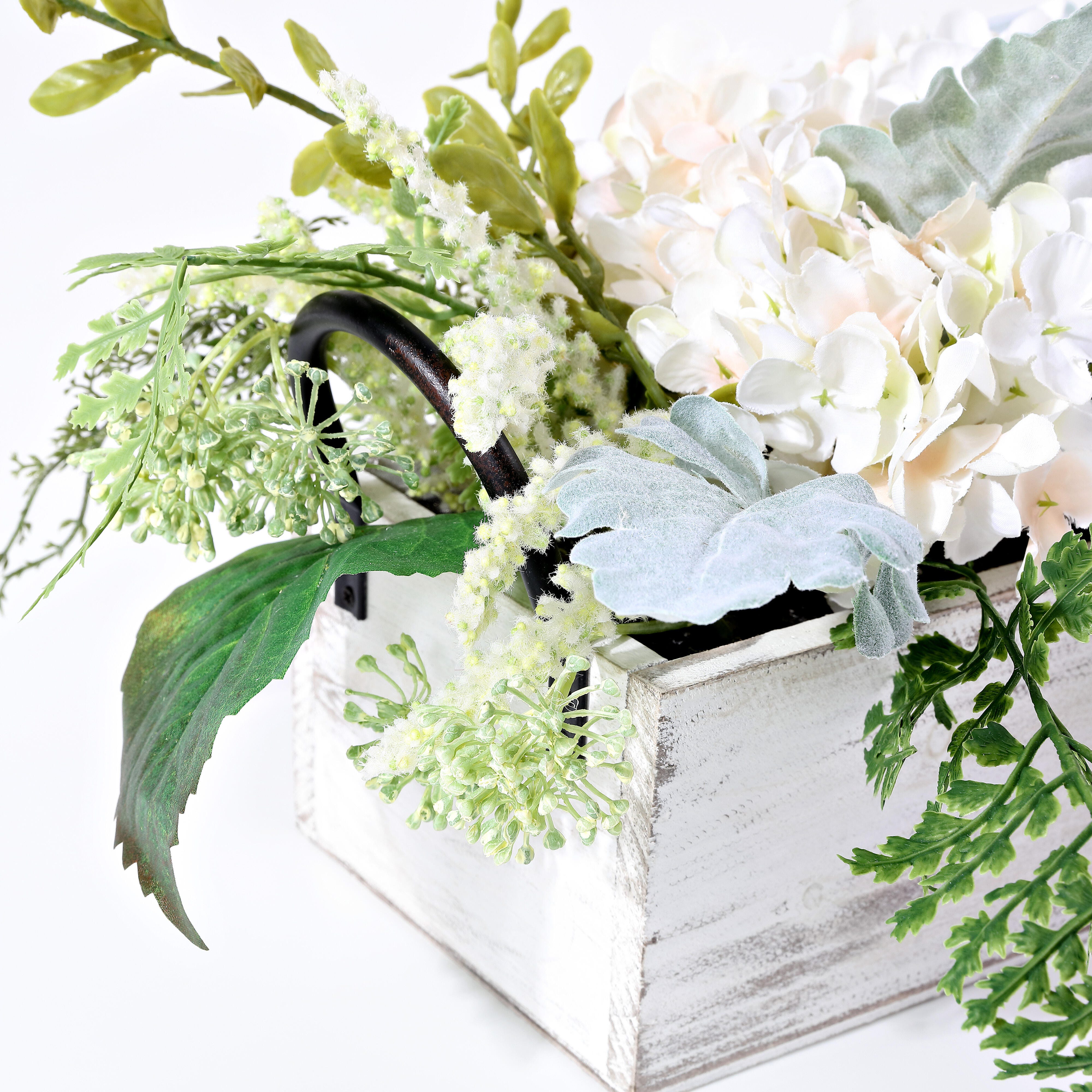 Safavieh Potted Faux Hydrangea Plant, , large