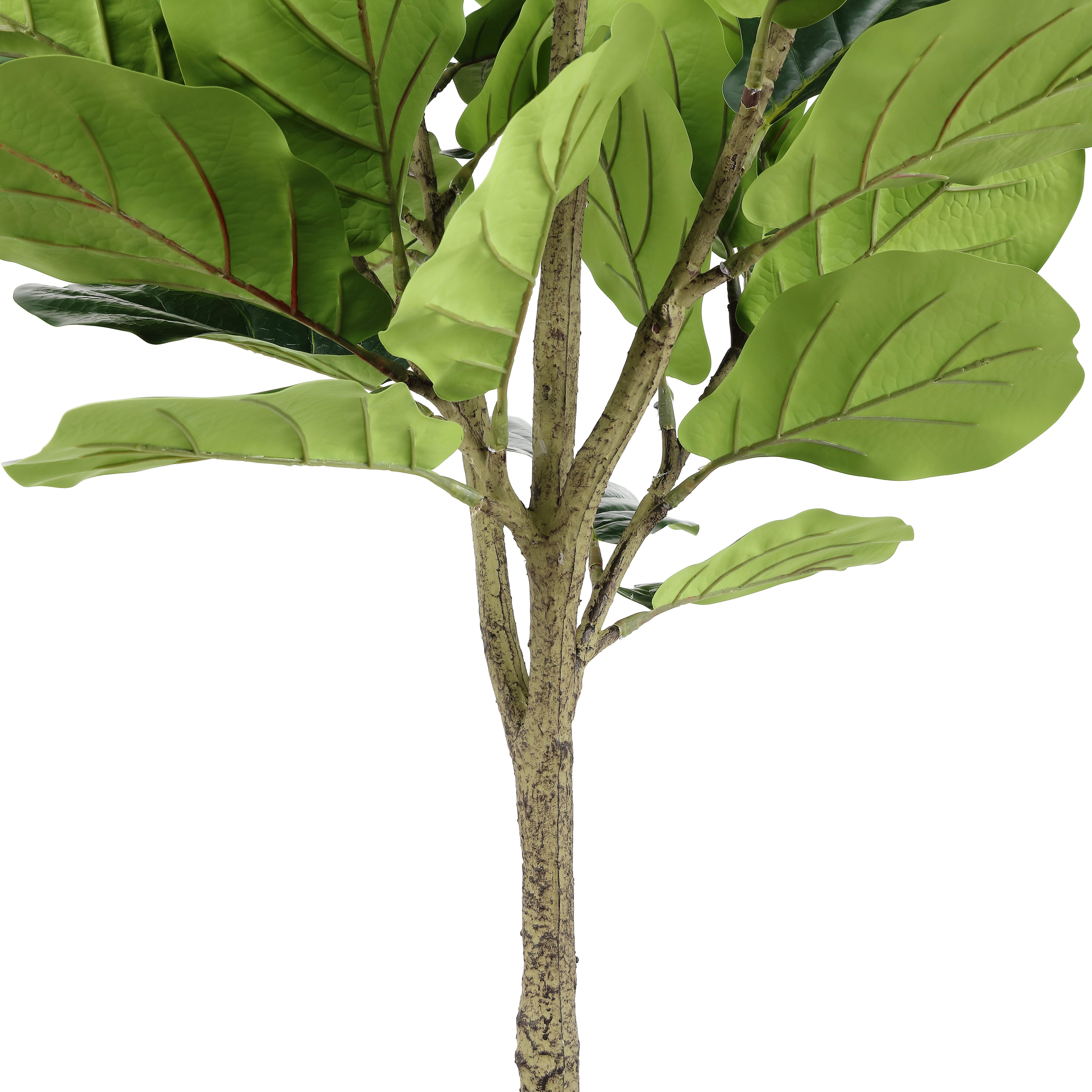 Safavieh Potted Faux Fiddle Fig Tree, , large