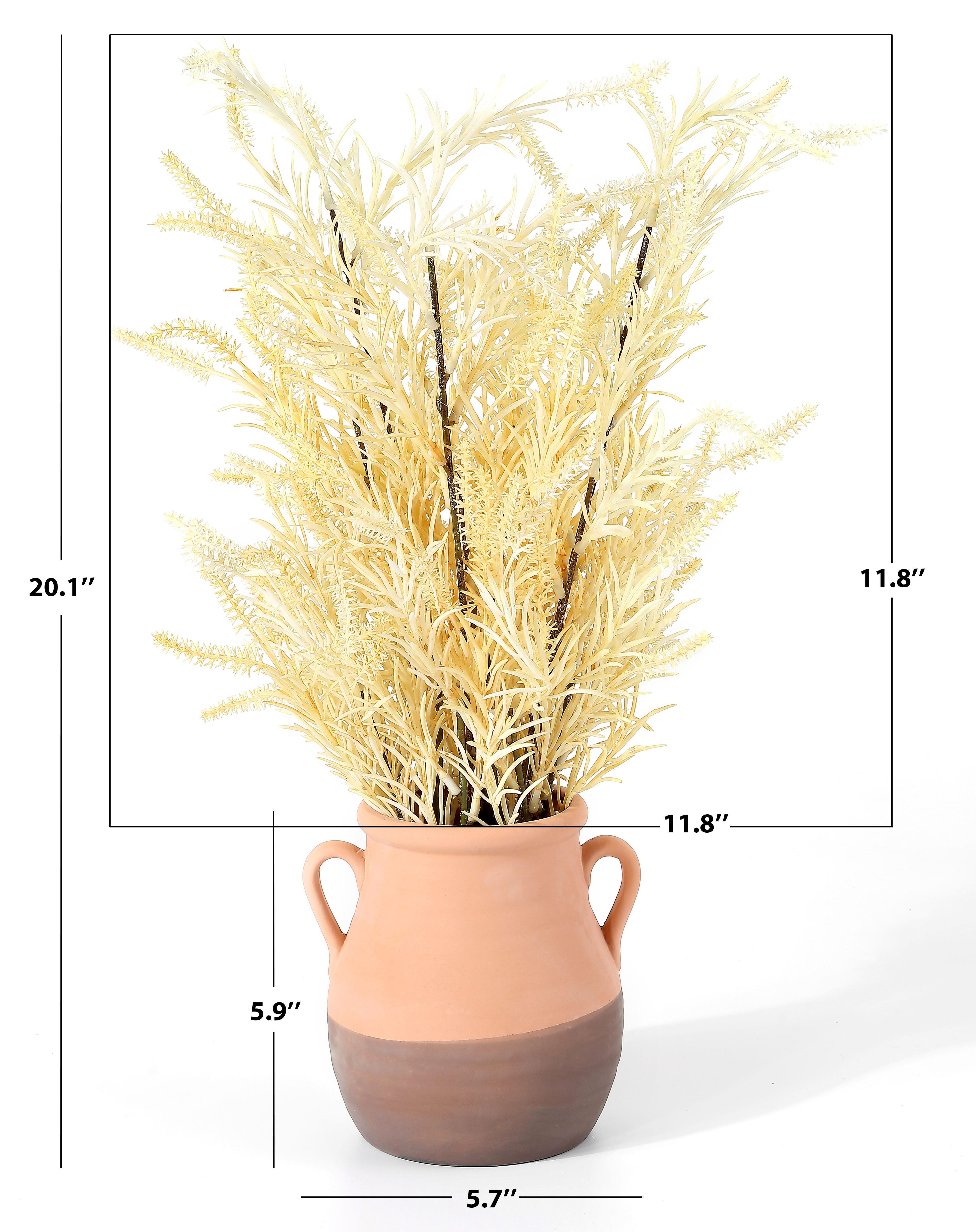Safavieh Potted Faux Wheat Plant, , large