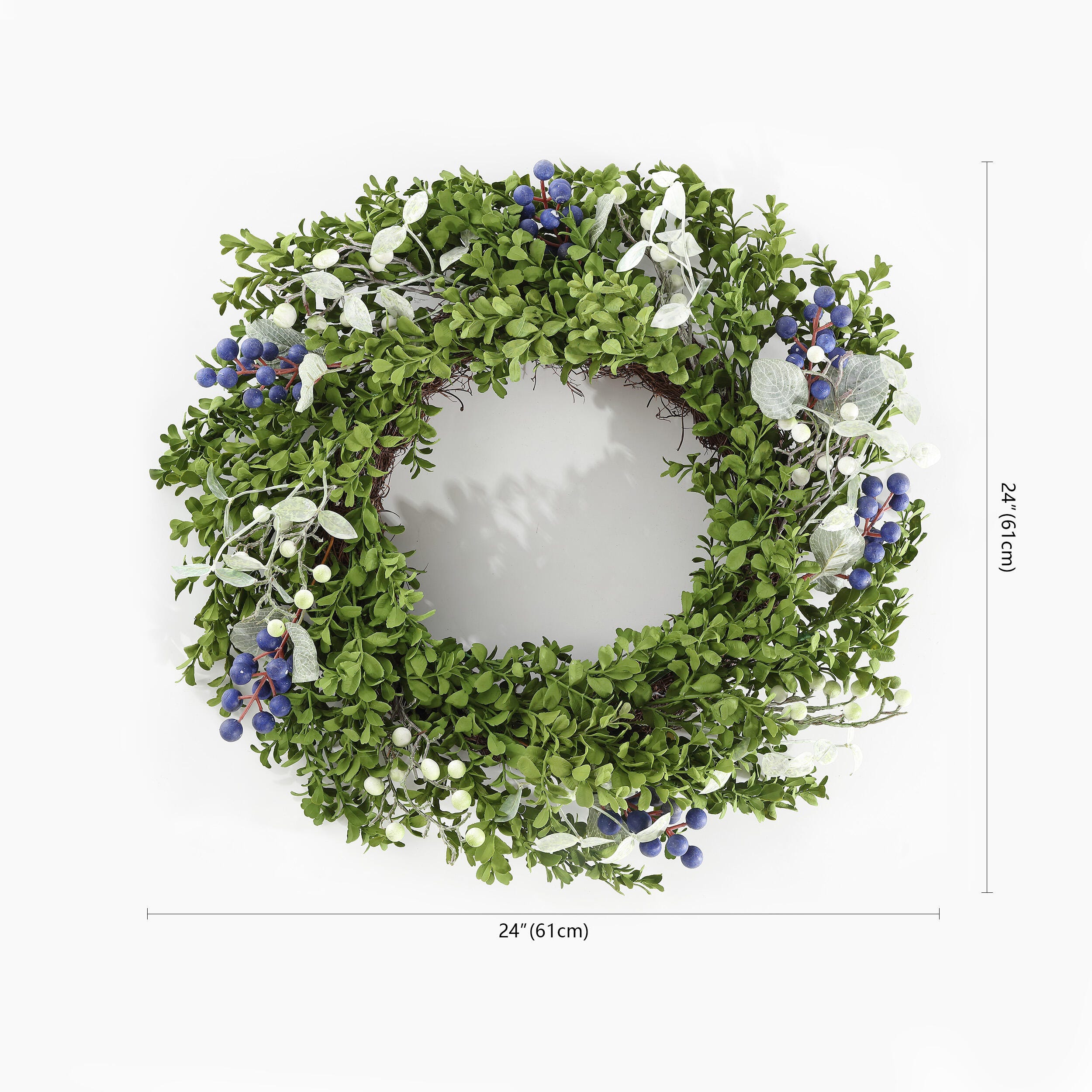 Safavieh Boxwood & Berry Wreath, , large