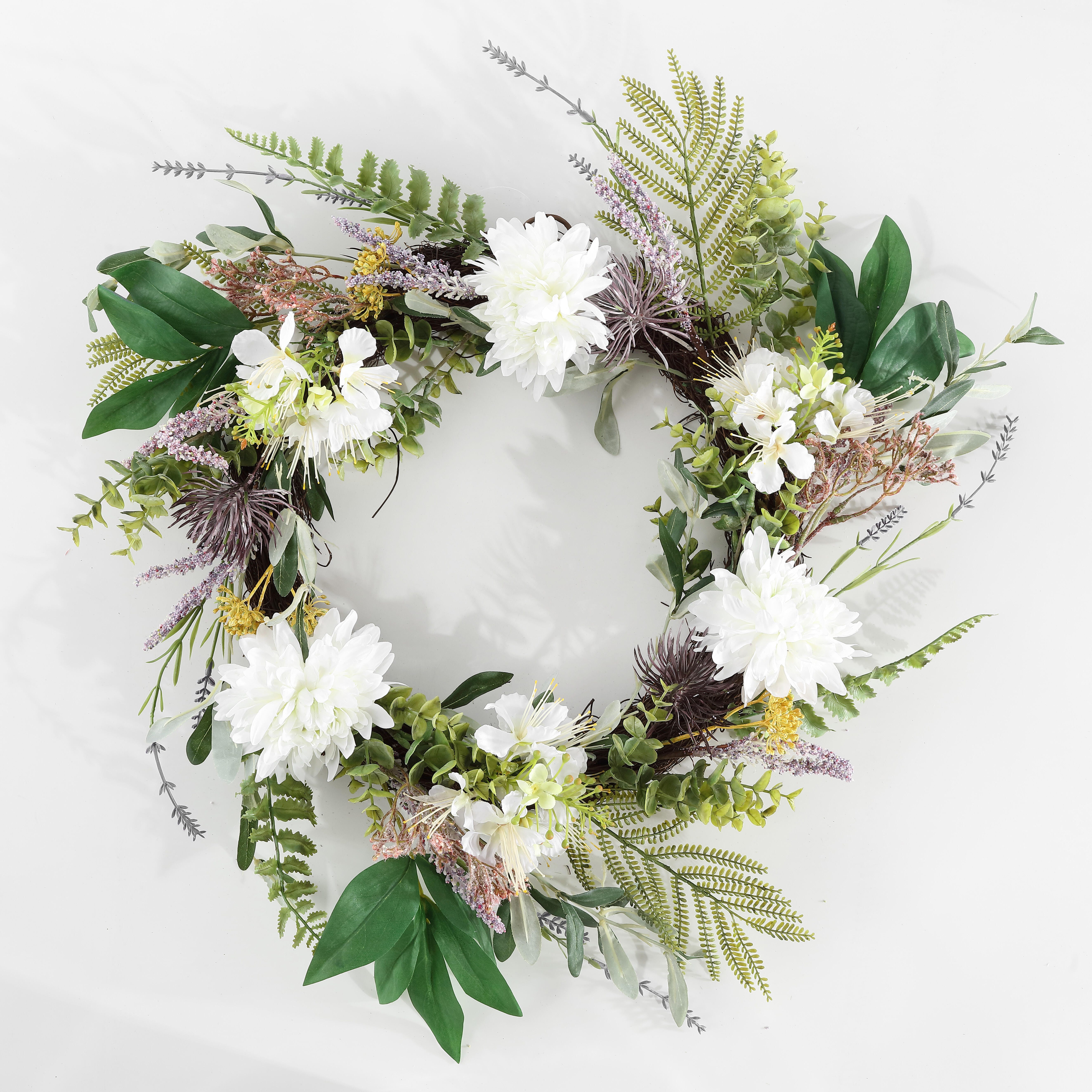 Safavieh Dahlia & Olive Wreath, , large