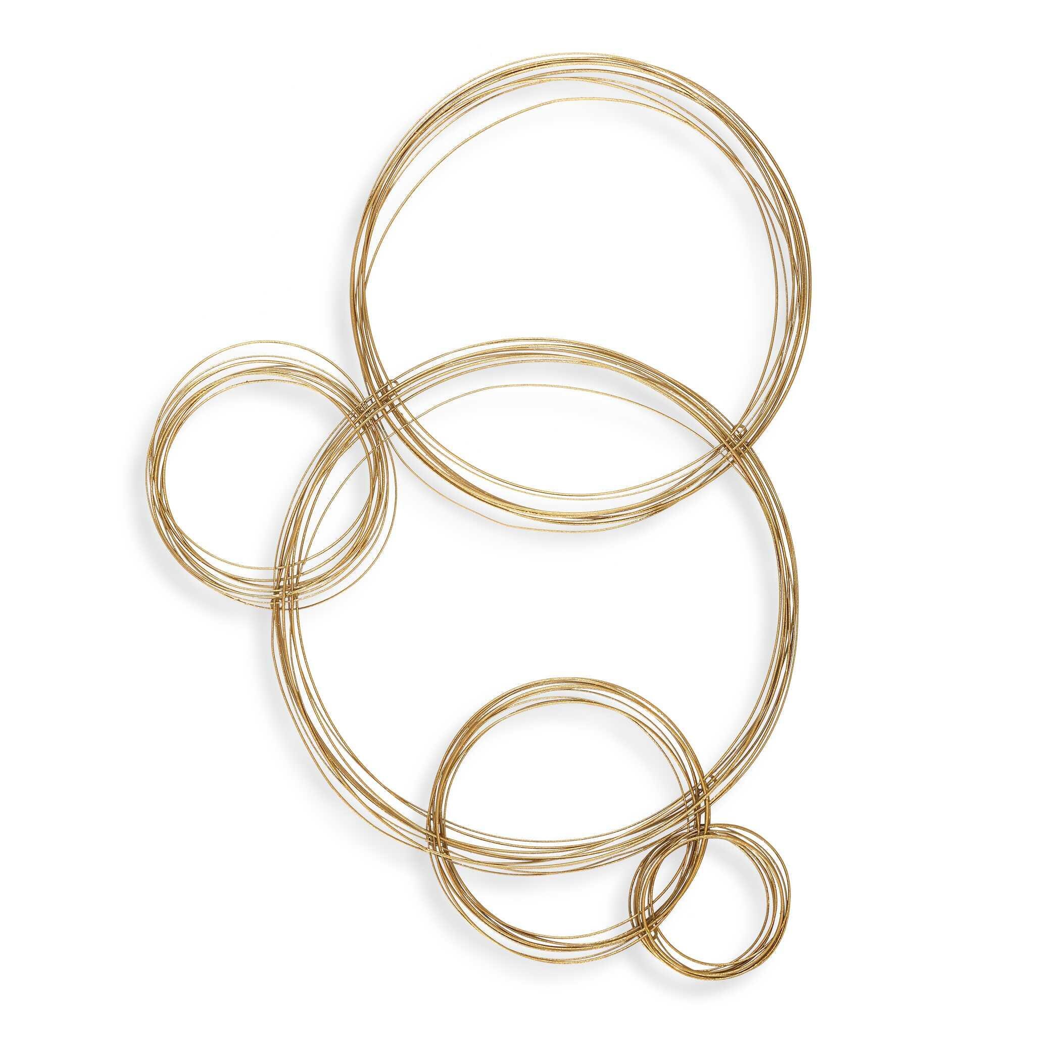 Uttermost Golden Bubbles Wall Decor, , large