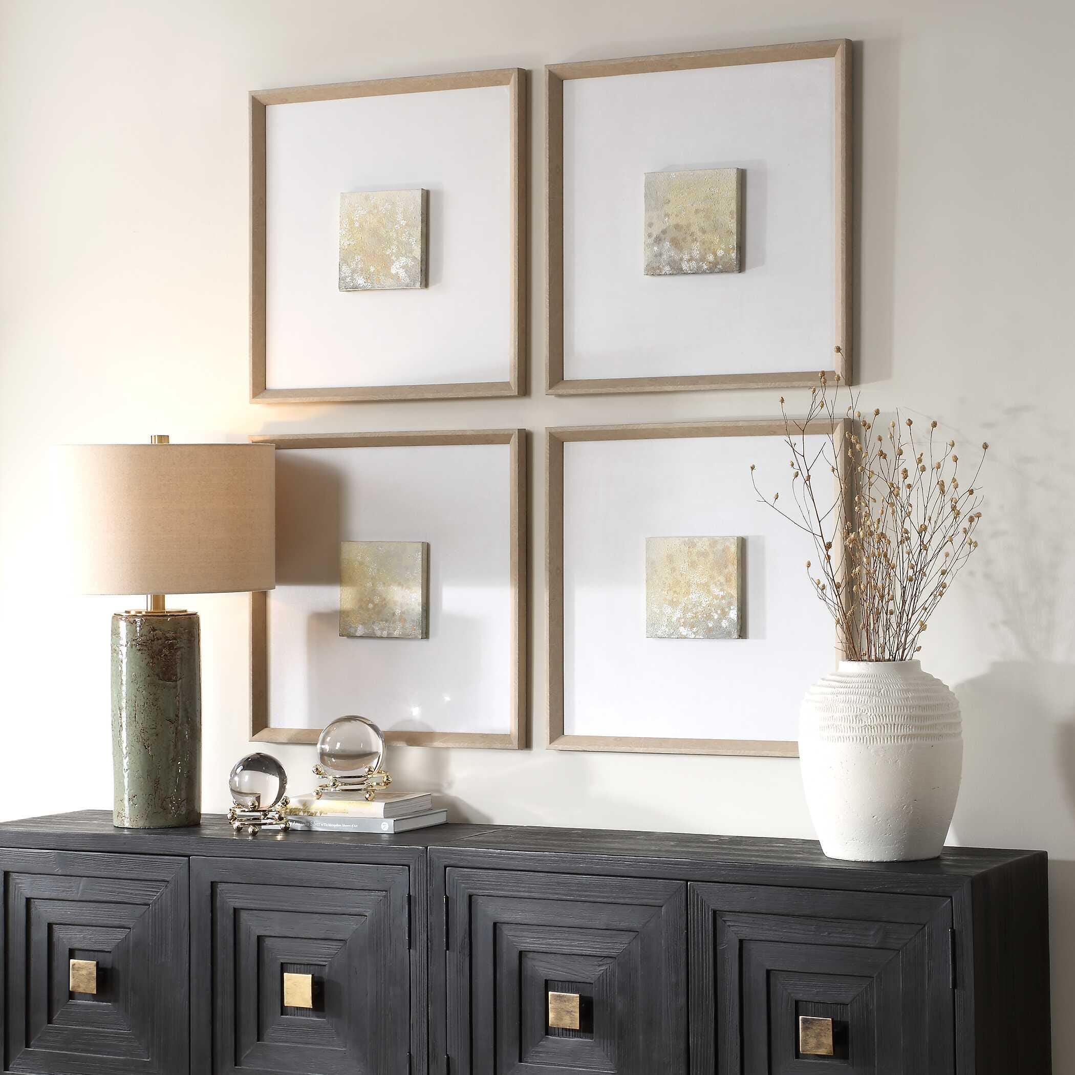Uttermost Now & Then Wall Art 26" x 26" (Set of 4), , large