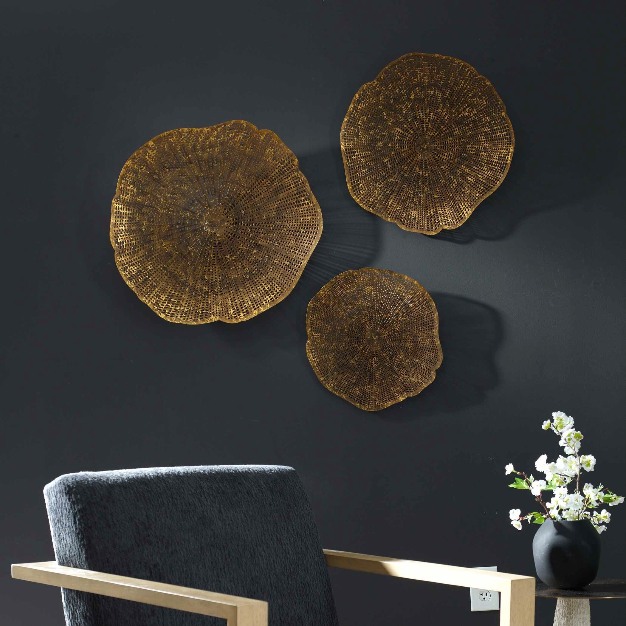 Uttermost 3-Piece Radiance Wall Decor, , rollover