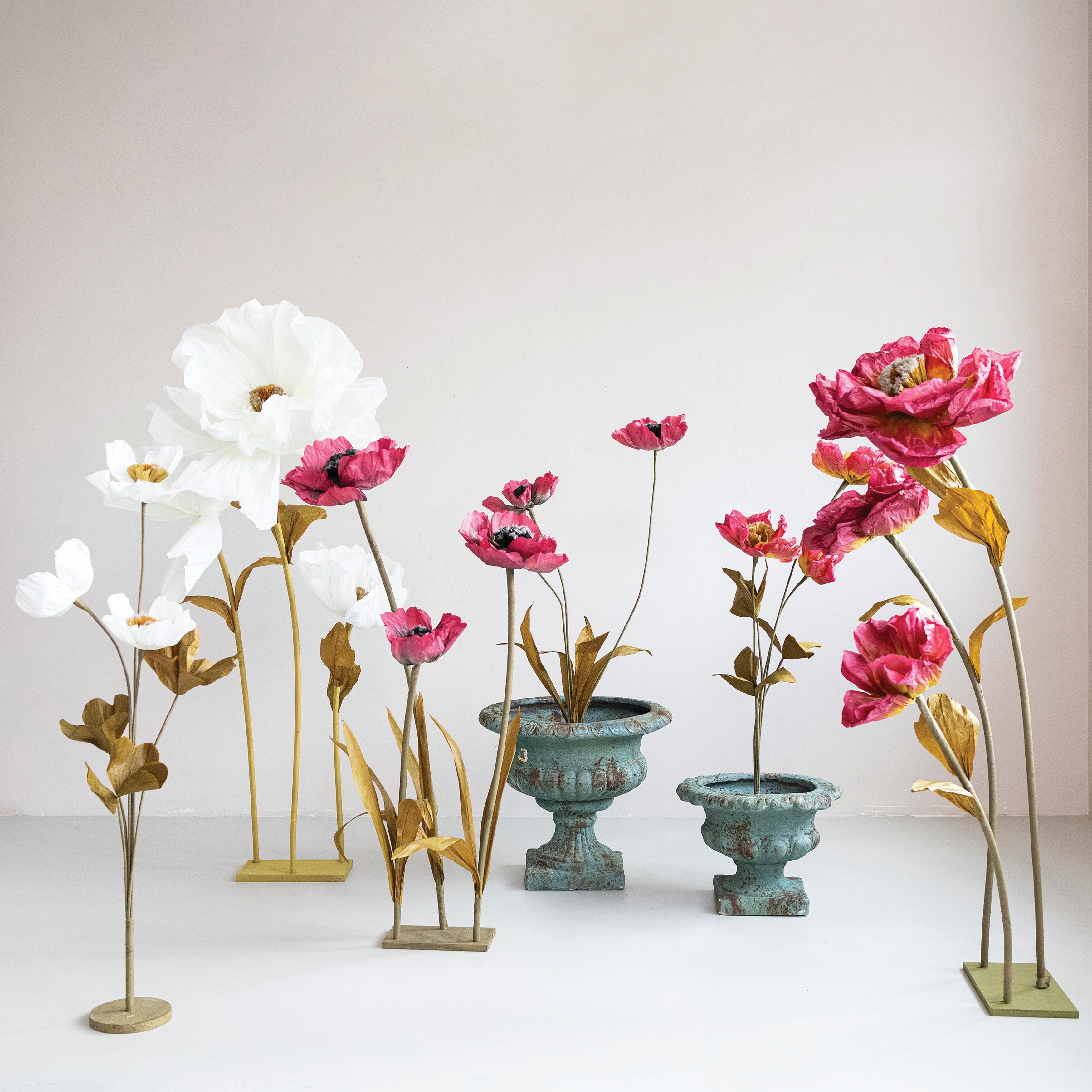 Storied Home Paper Flower Plant, , rollover