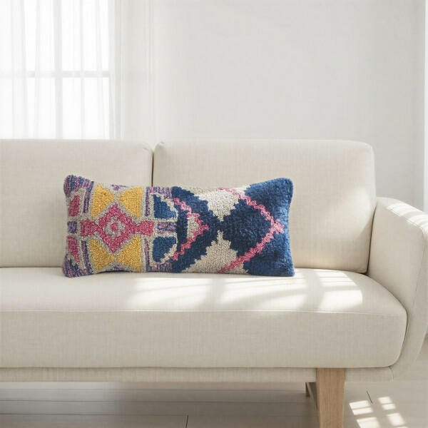 Storied Home Indoor/Outdoor Lumbar Decorative Pillow, , rollover