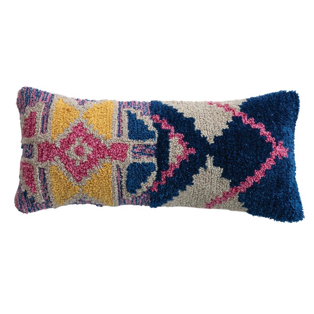 Storied Home Indoor/Outdoor Lumbar Decorative Pillow