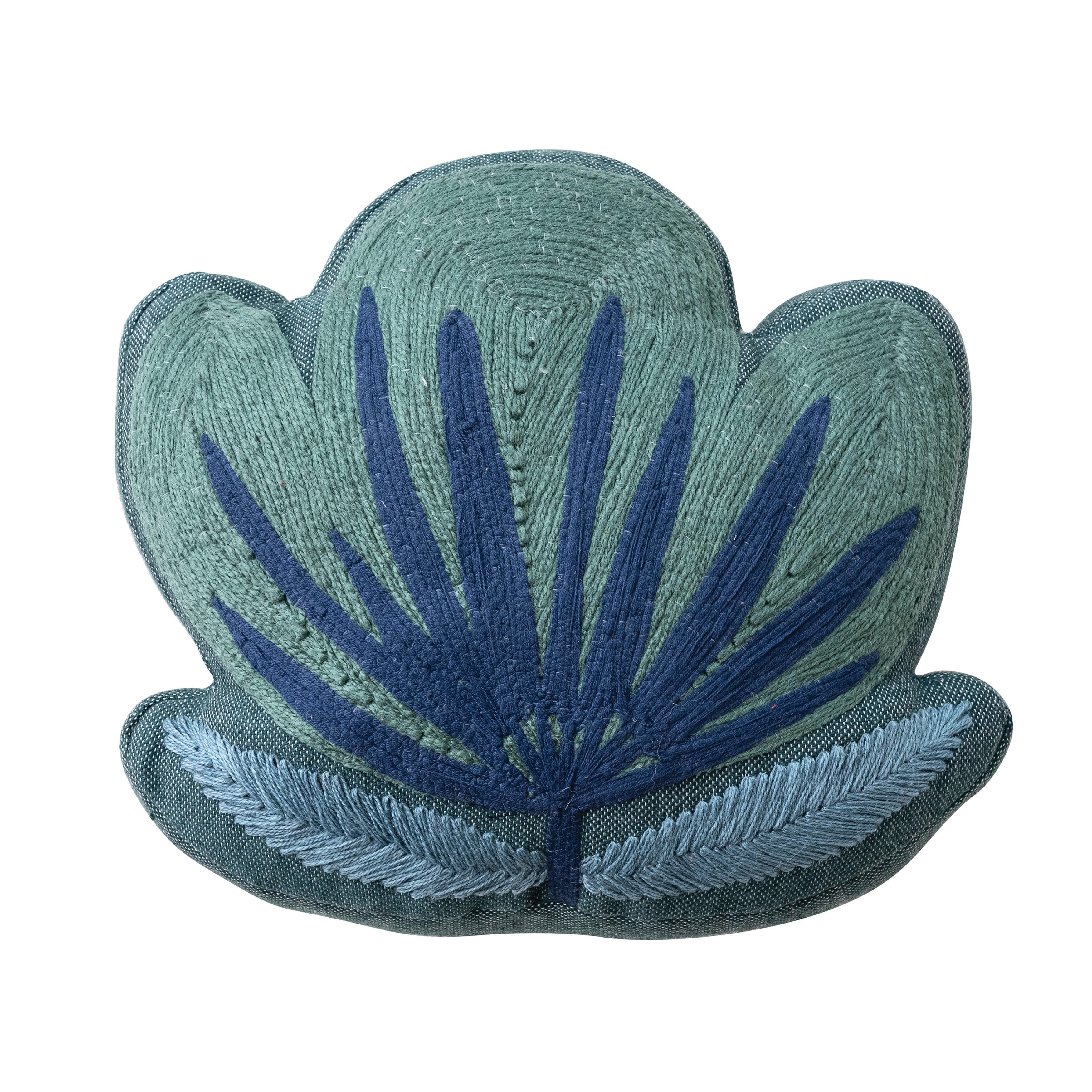 Storied Home Flower Shaped Indoor/Outdoor Decorative Pillow, , large