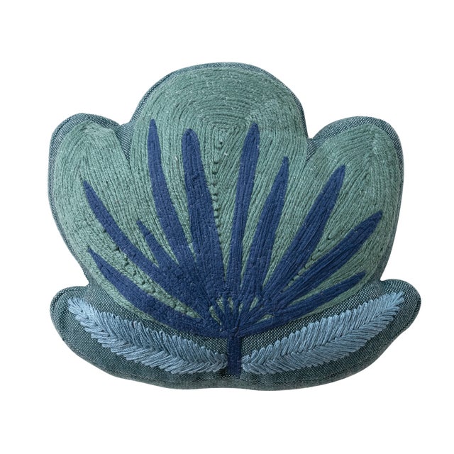 Storied Home Flower Shaped Indoor/Outdoor Decorative Pillow