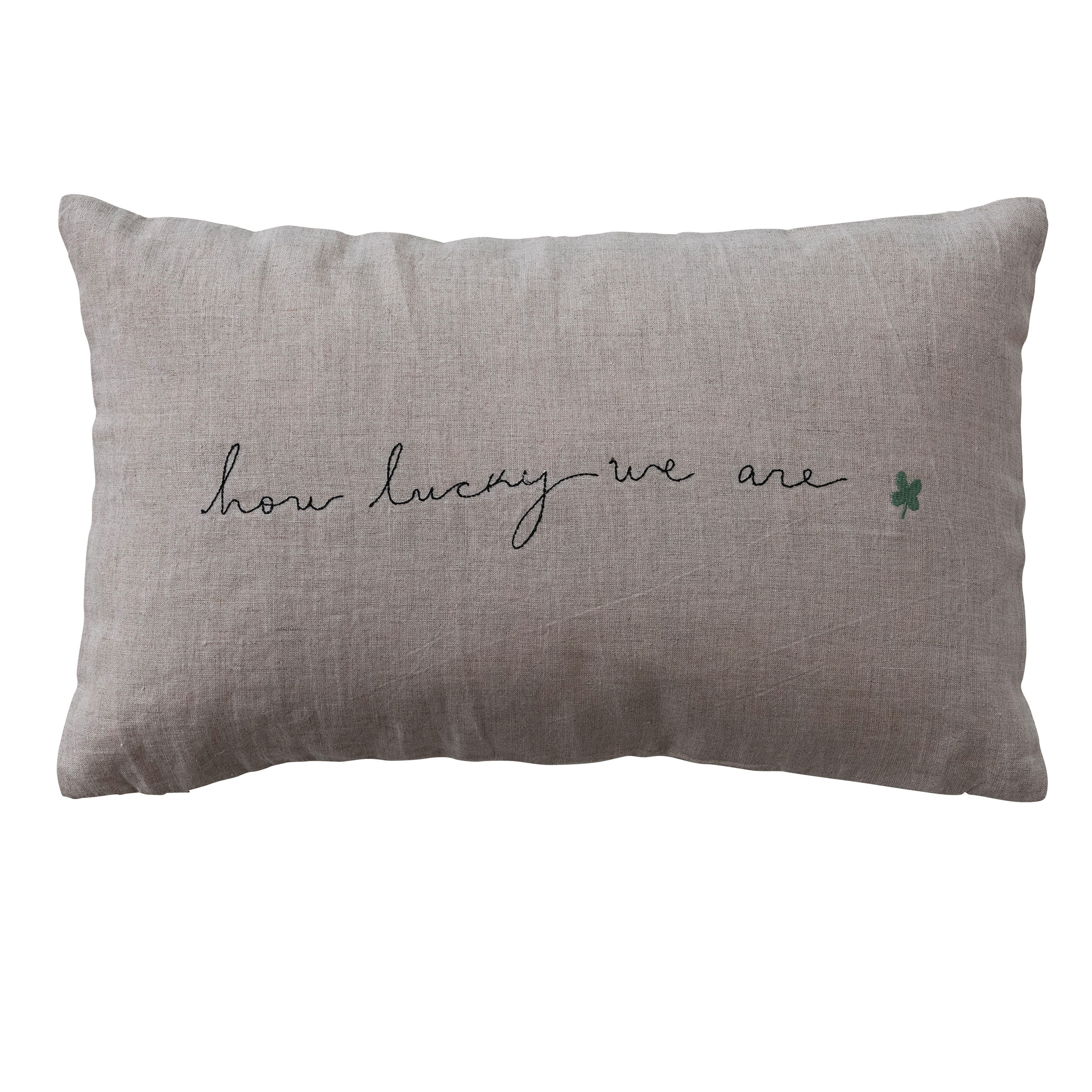 Storied Home Lumbar Decorative Pillow, , large