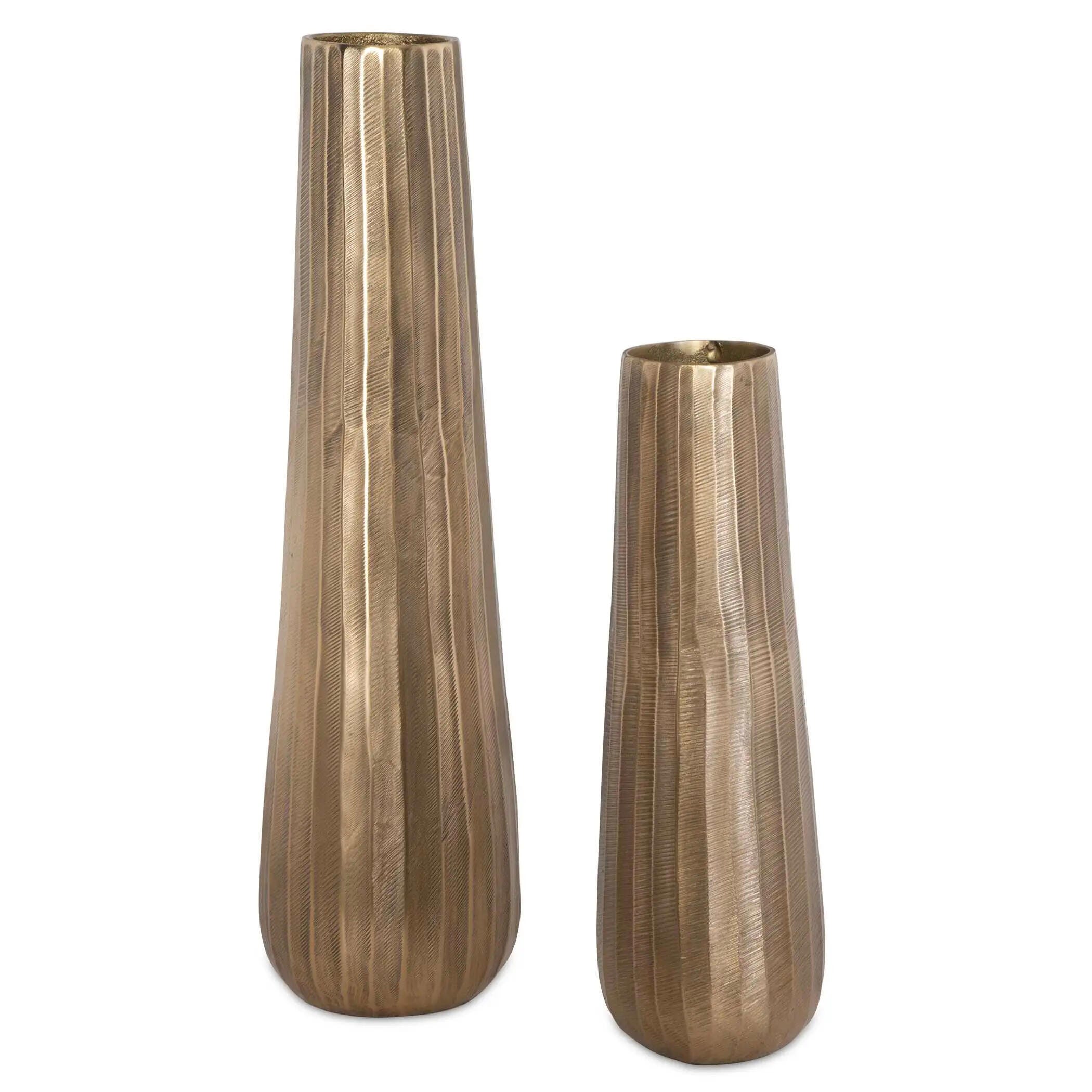 Uttermost Vertiforge Vase (Set of 2), , large