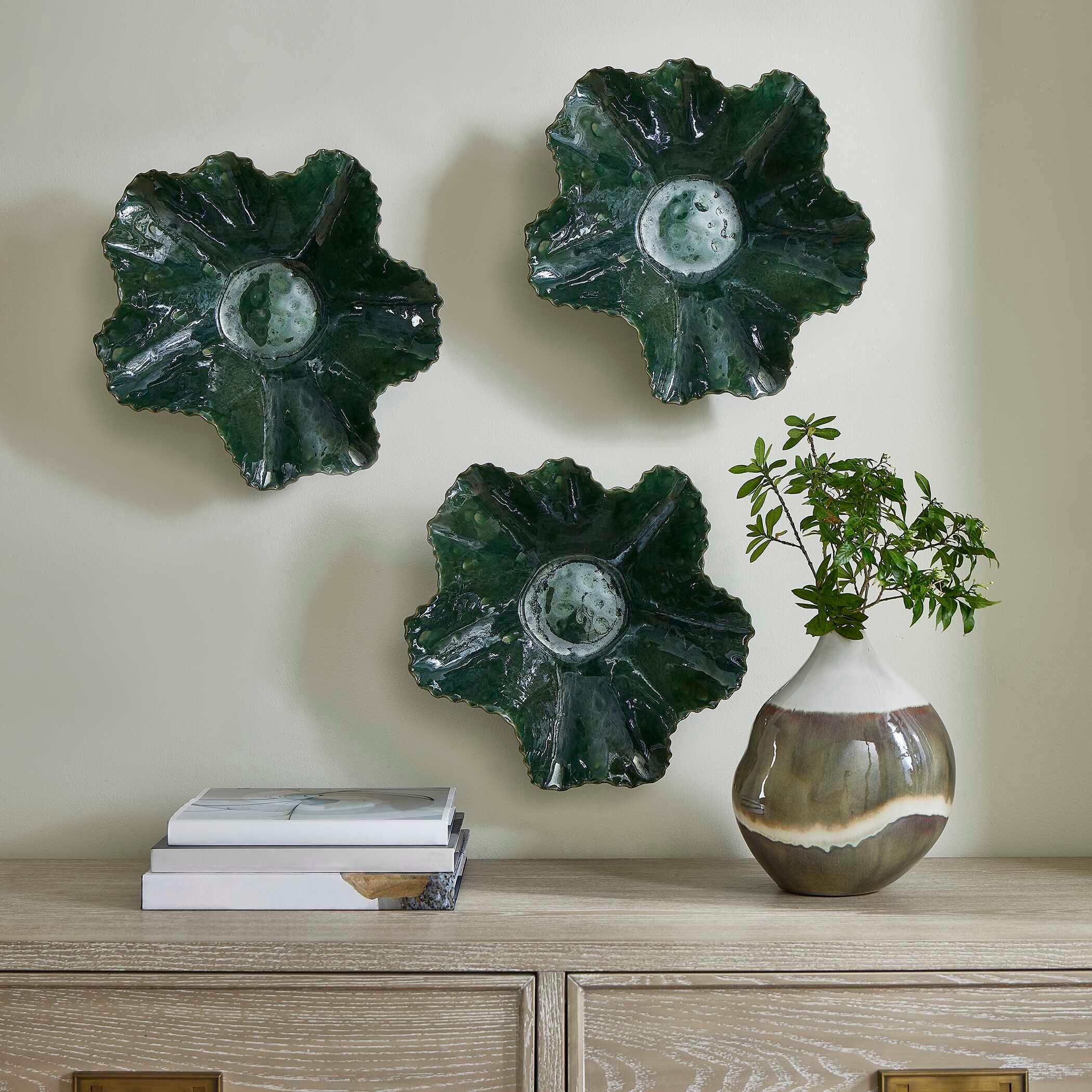 Uttermost Verdant Bloom Bowl, , large