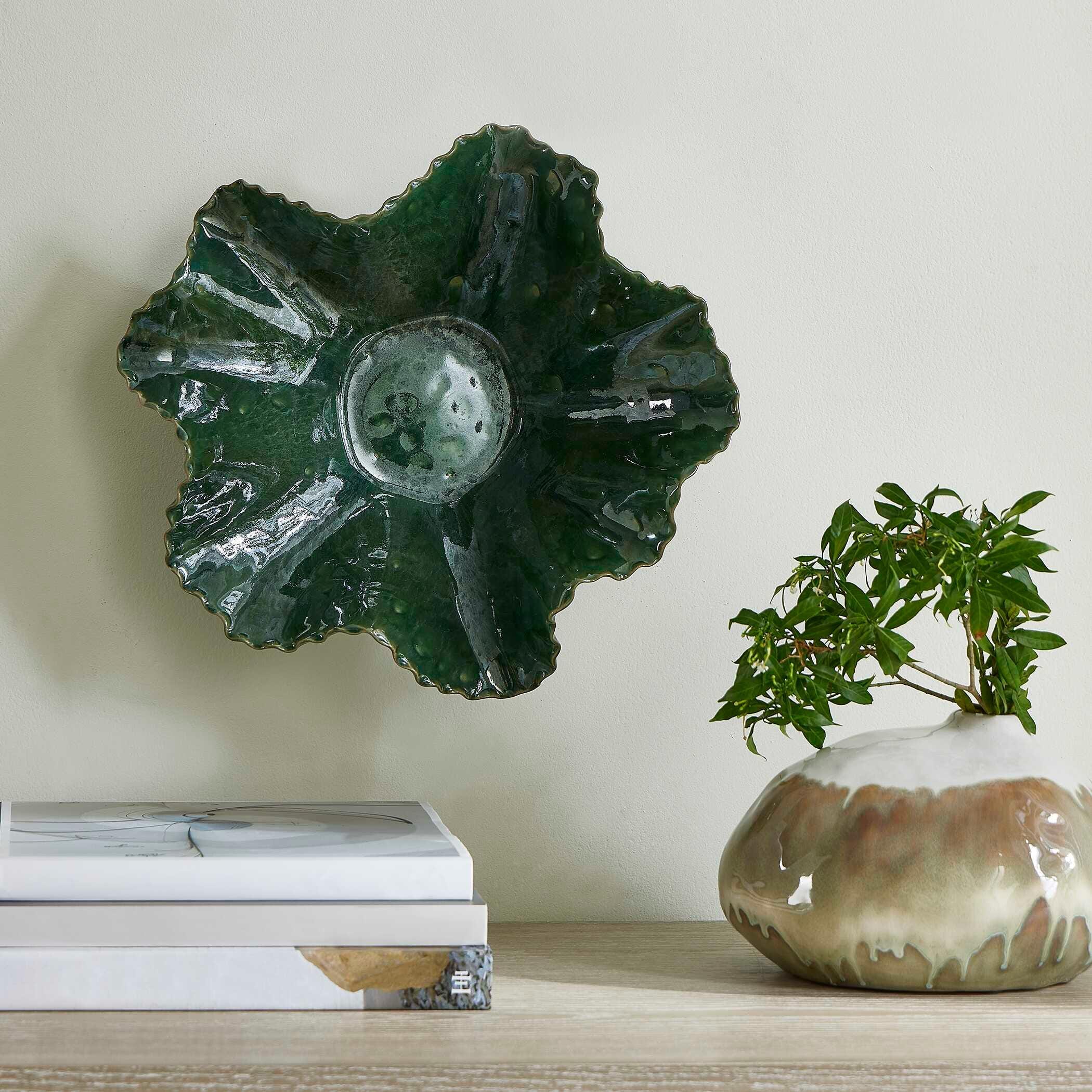 Uttermost Verdant Bloom Bowl, , large