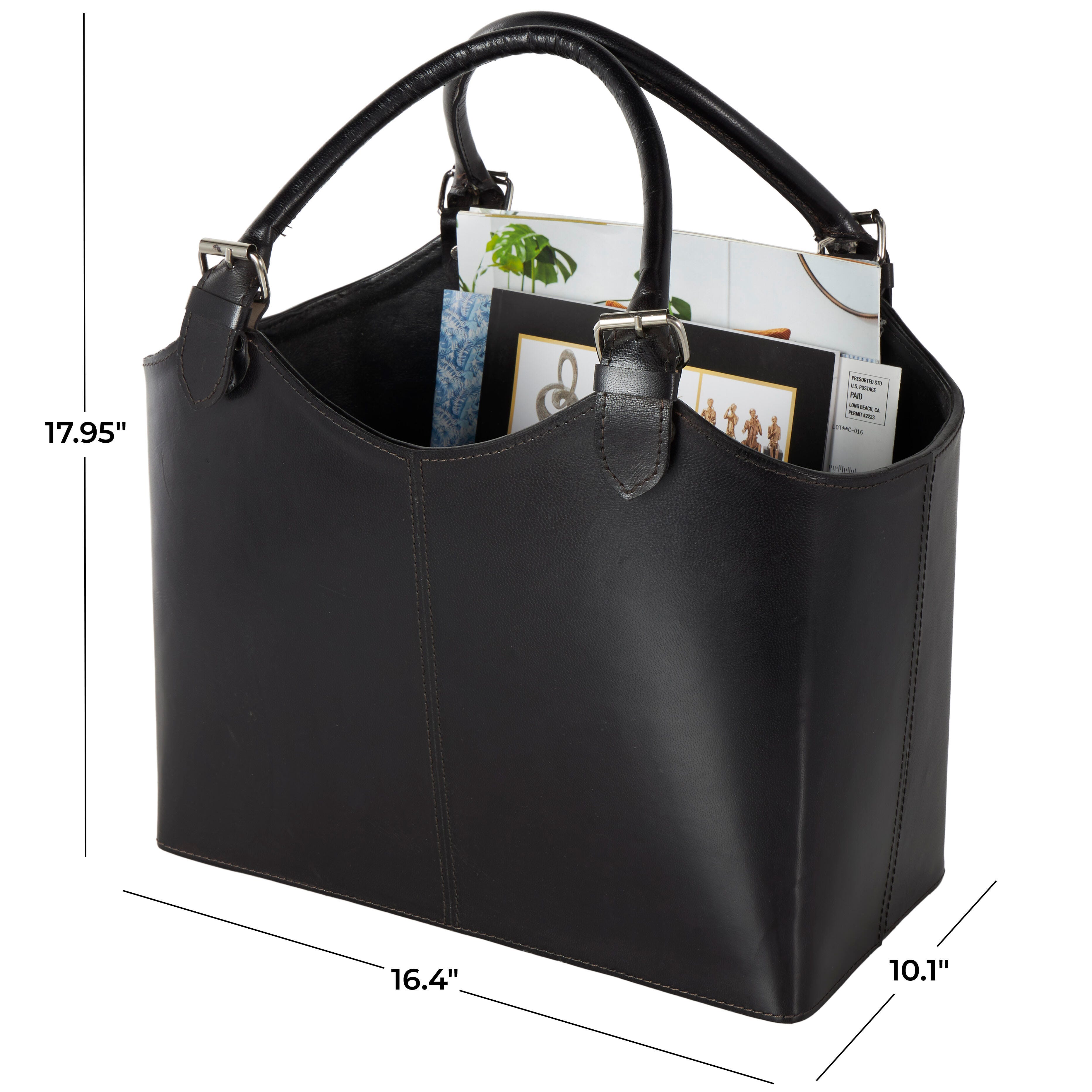 Bayberry Lane Decorative Magazine Rack, , large