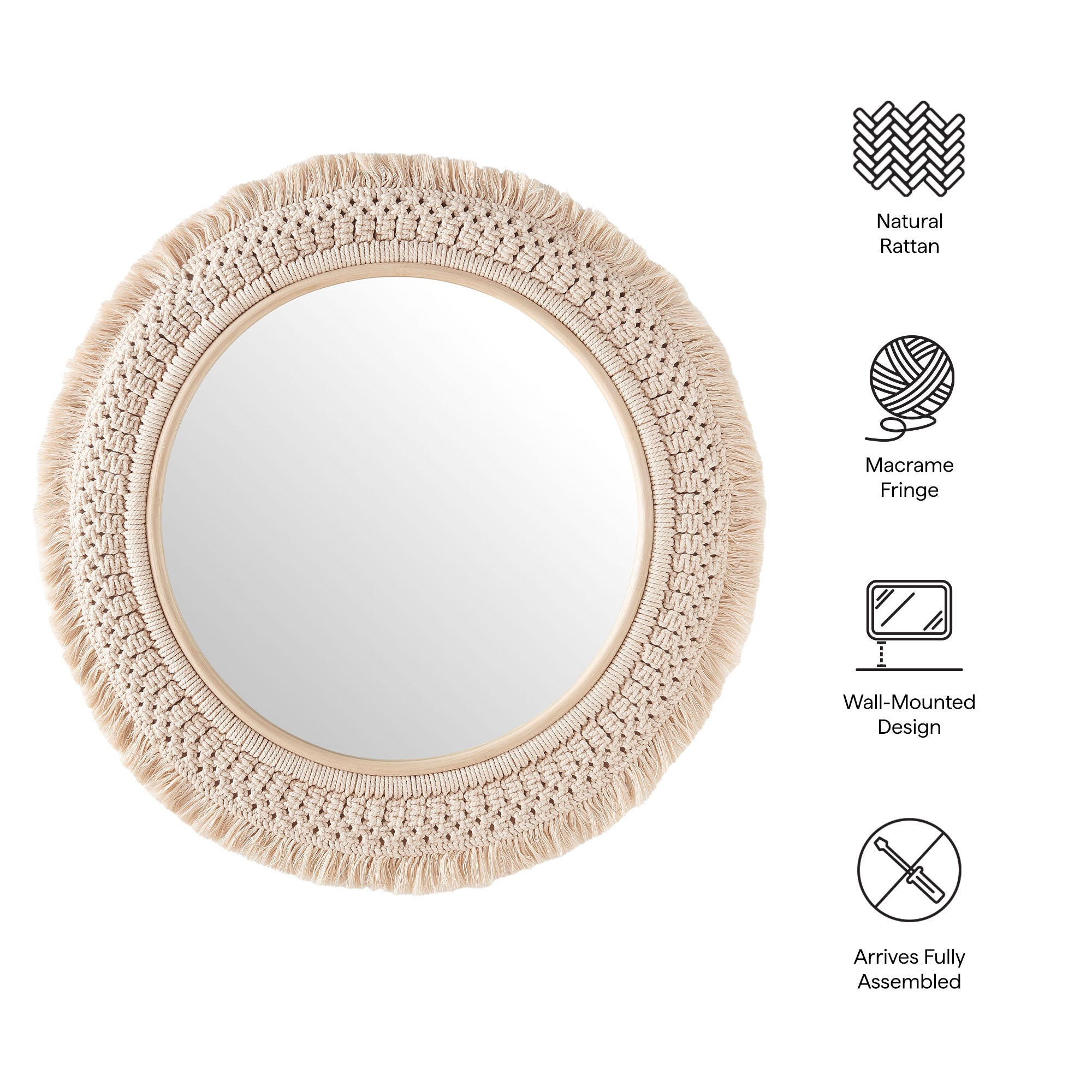 Modway Jade Wall Mirror, , large