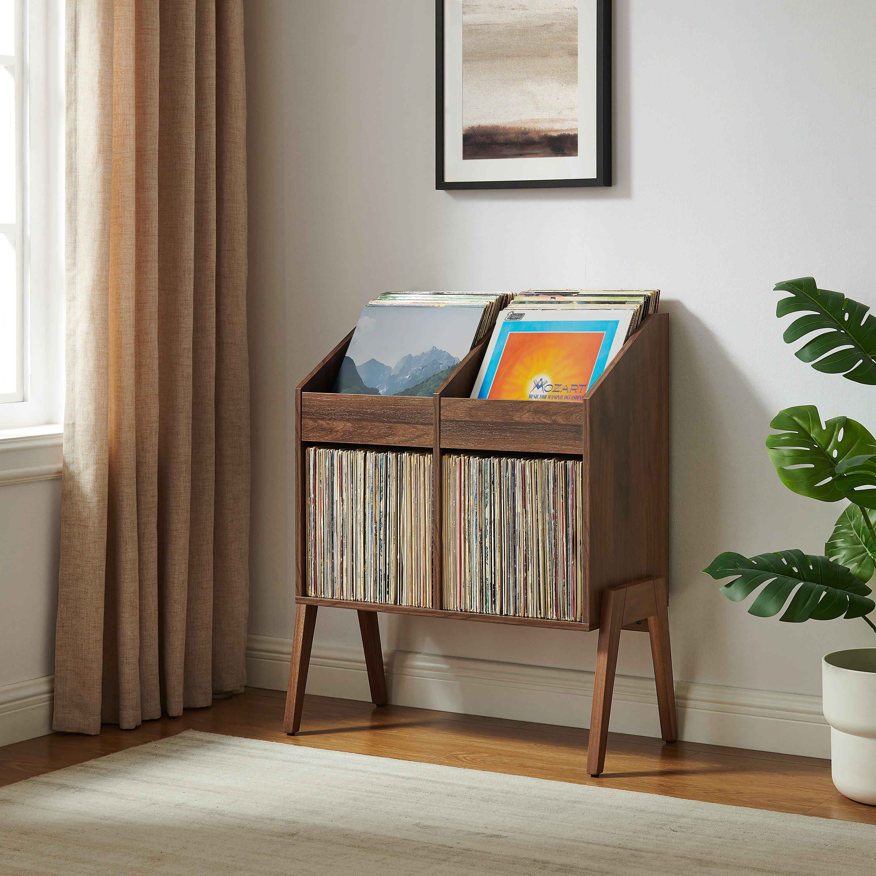 Crosley Furniture Luna 30" Record Storage Stand, , large