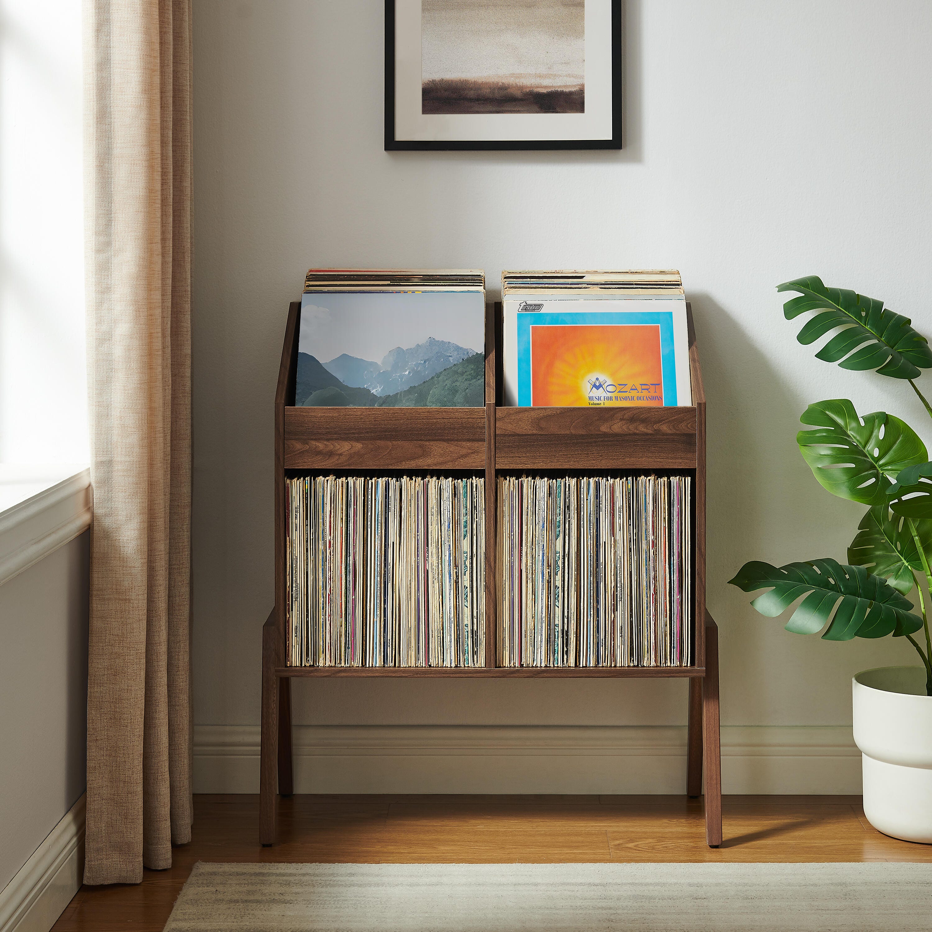 Crosley Furniture Luna 30" Record Storage Stand, , large