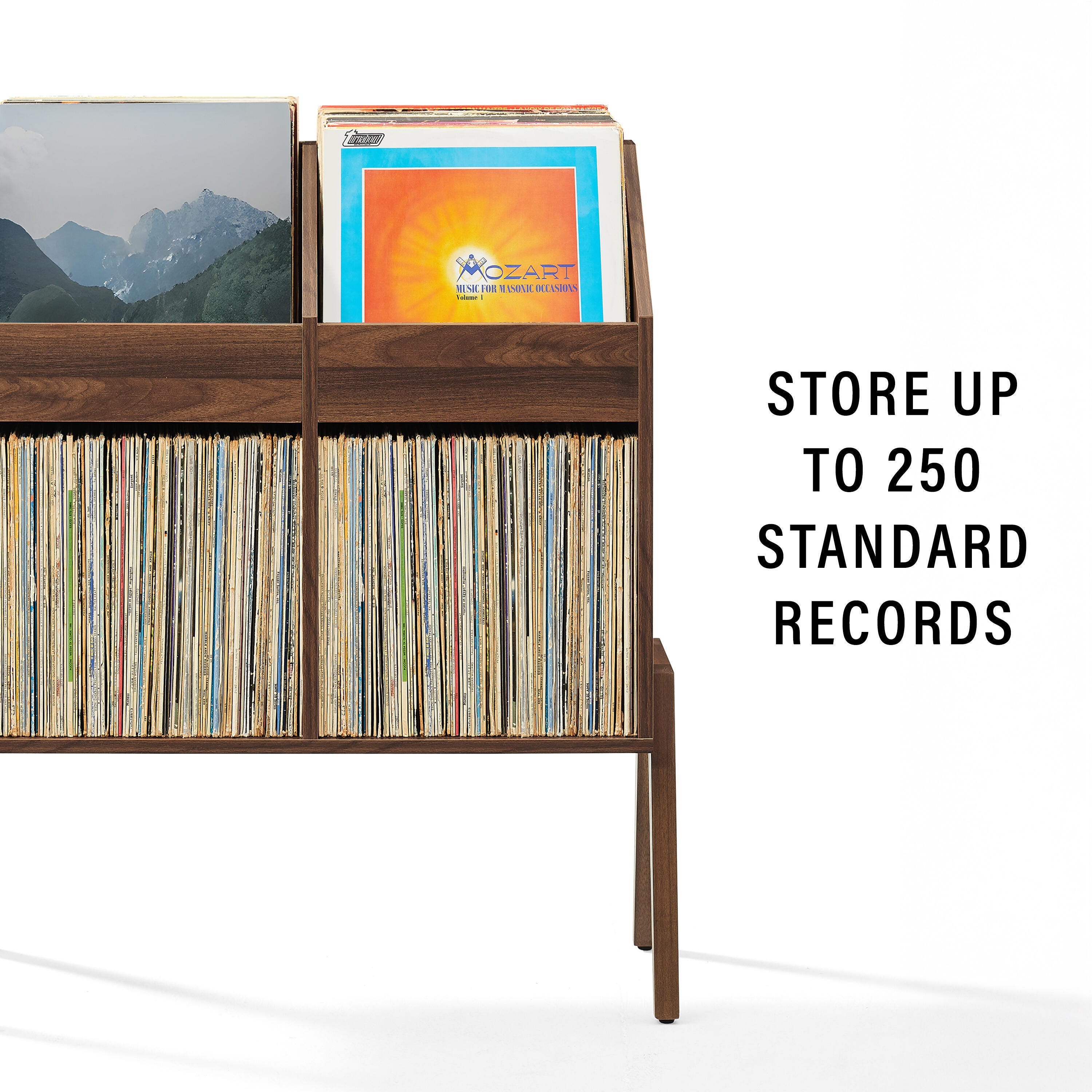 Crosley Furniture Luna 30" Record Storage Stand, , large