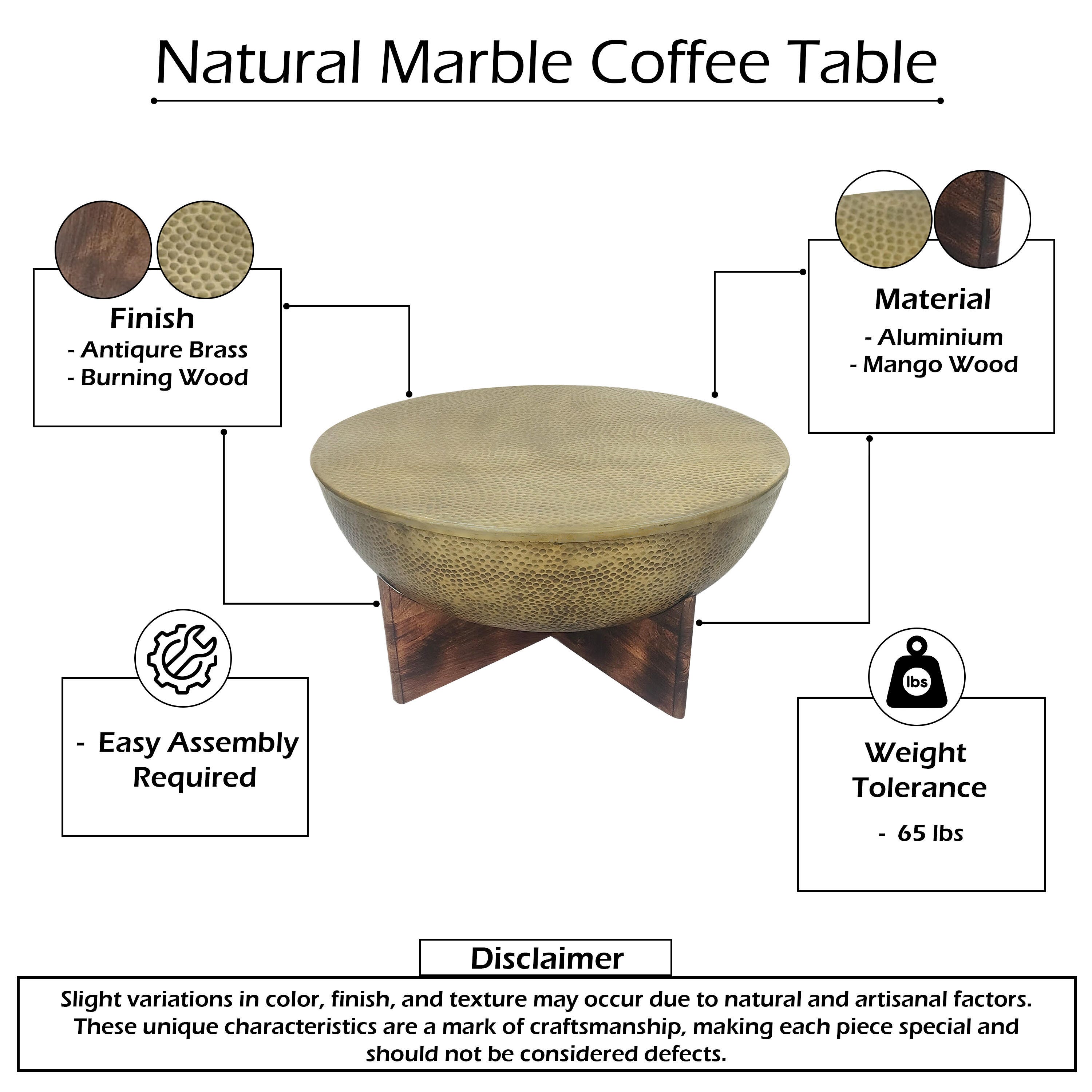 The Urban Port Arden Coffee Table, , large