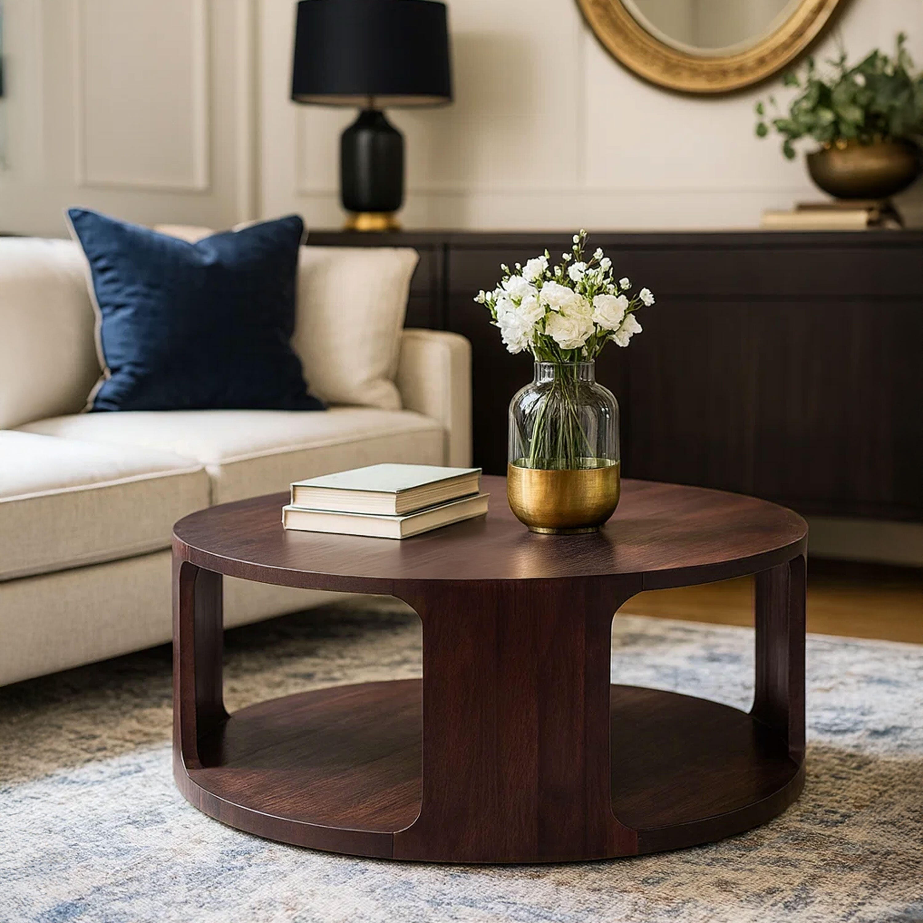 The Urban Port Bard Coffee Table, , large