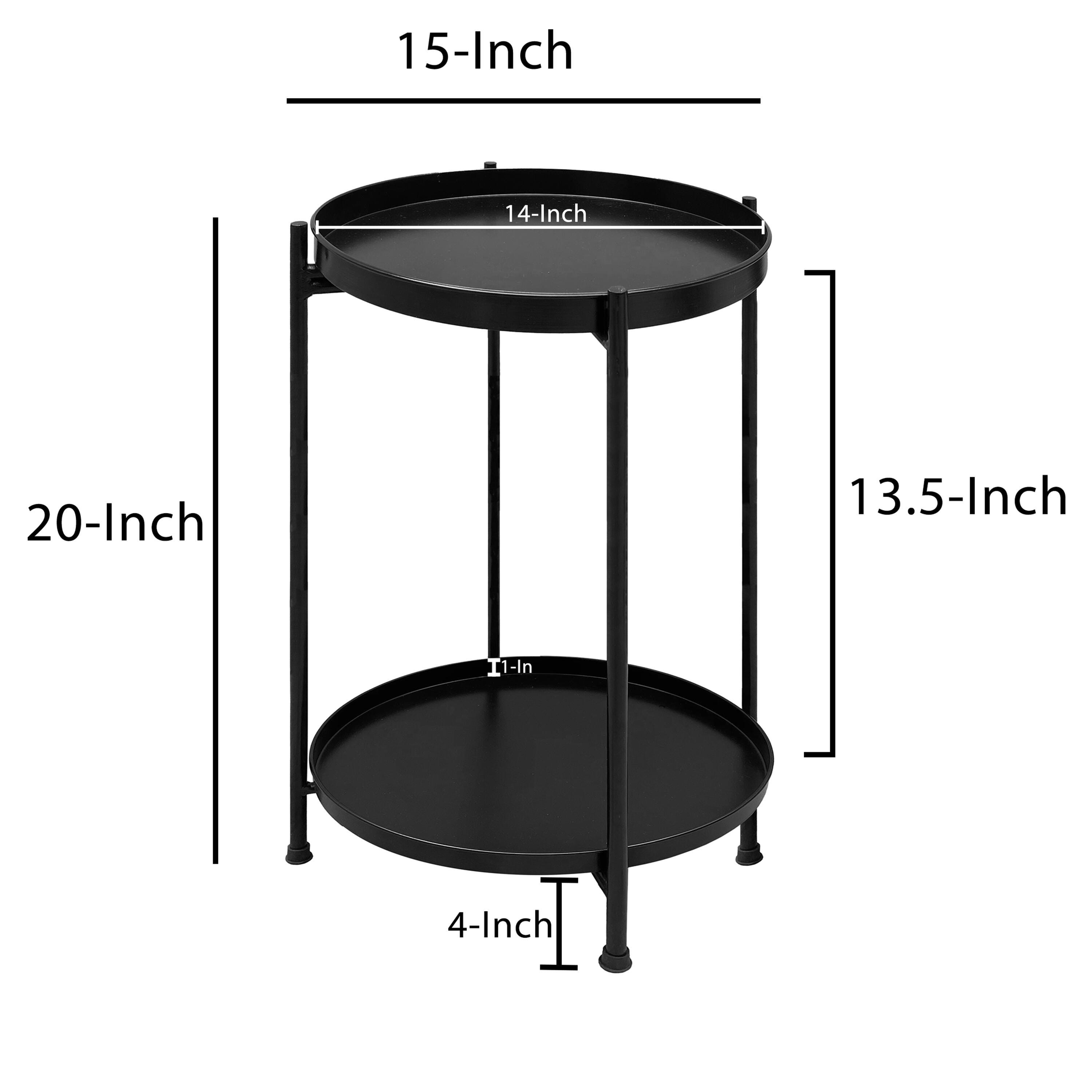 The Urban Port Solid End Table, , large