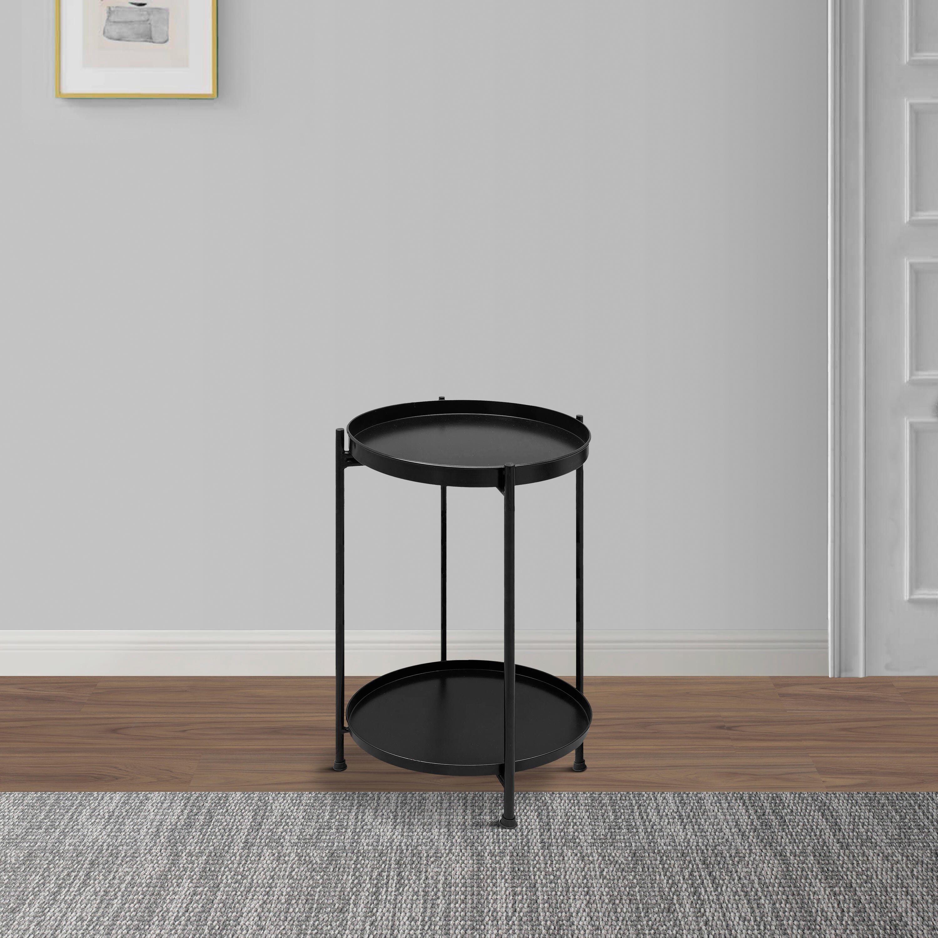 The Urban Port Solid End Table, , large