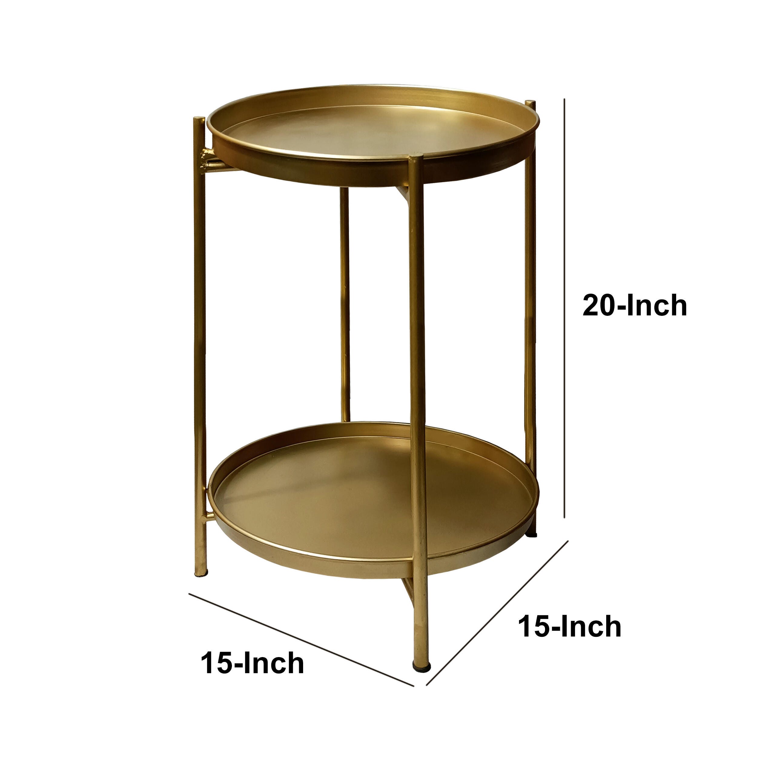 The Urban Port Round End Table, , large