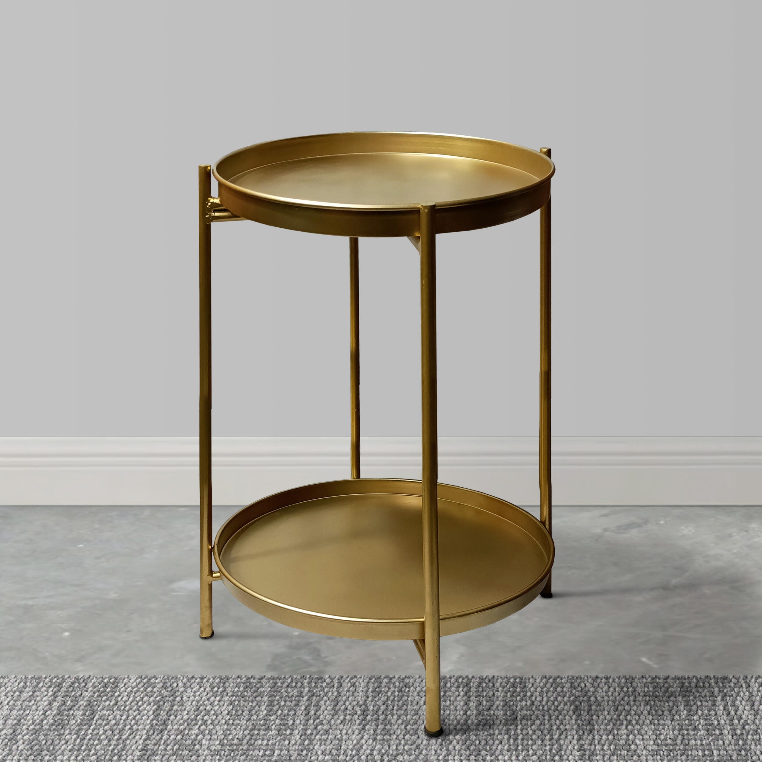 The Urban Port Round End Table, , large