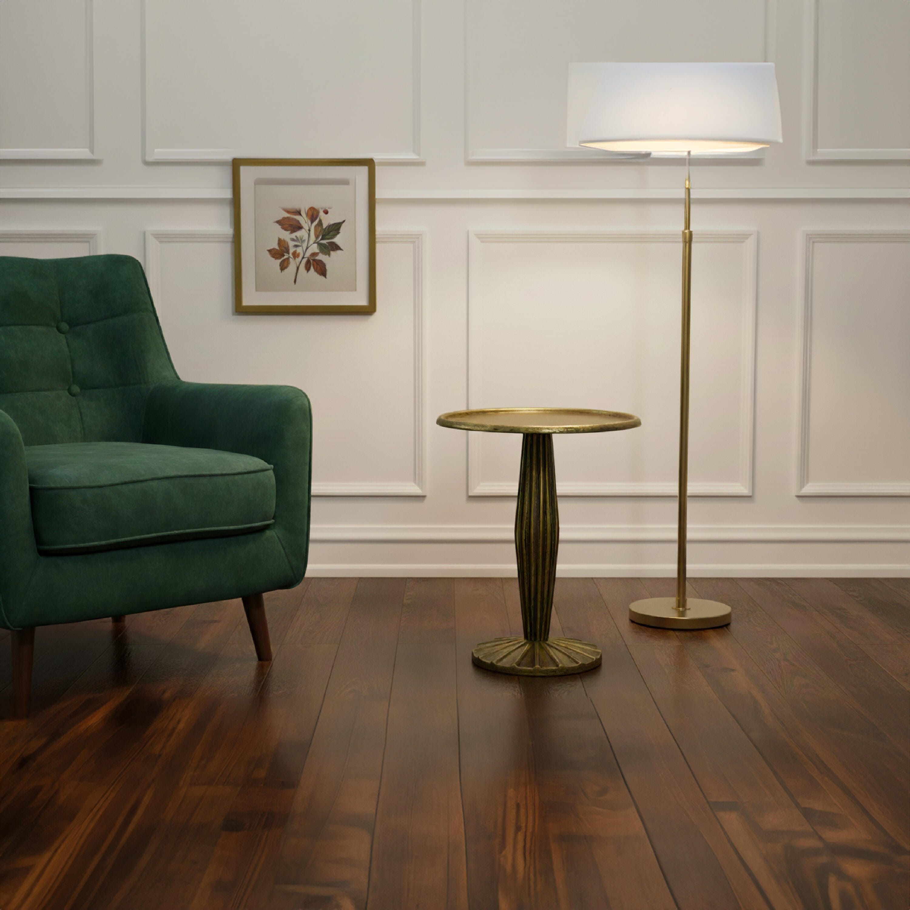 The Urban Port Textured End Table, , rollover
