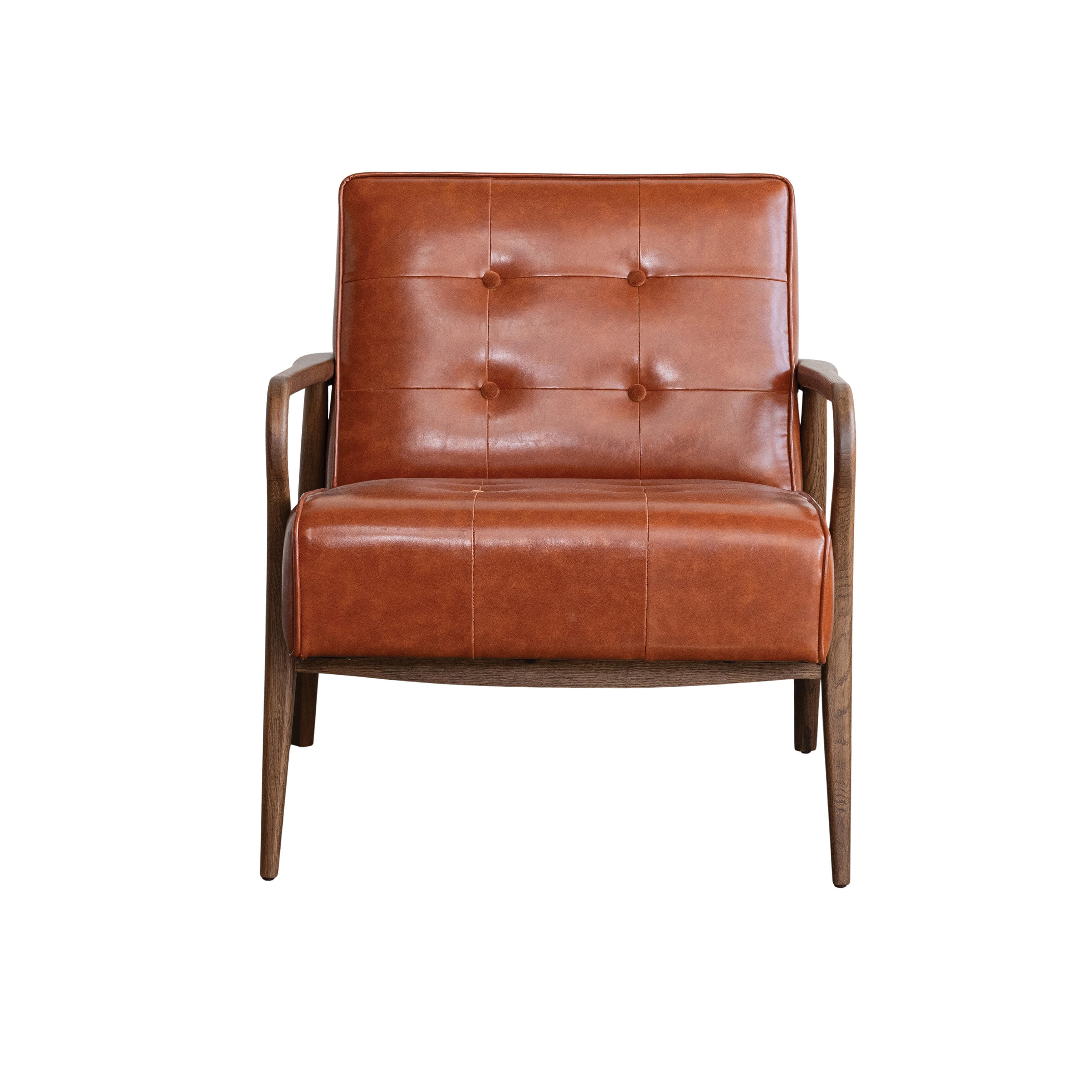 Storied Home Saddleback Reserve Accent Chair, , large