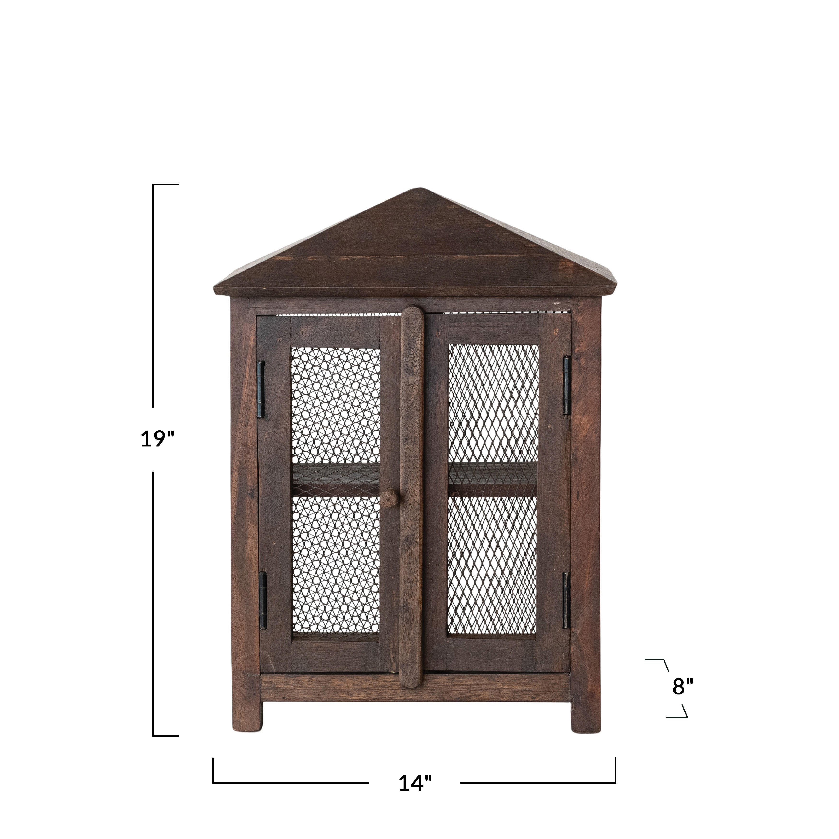 Storied Home 19" Accent Cabinet, , large