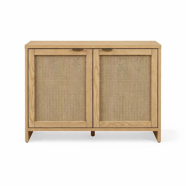Crosley Furniture Kenji 40" Record Player Cabinet, Ash