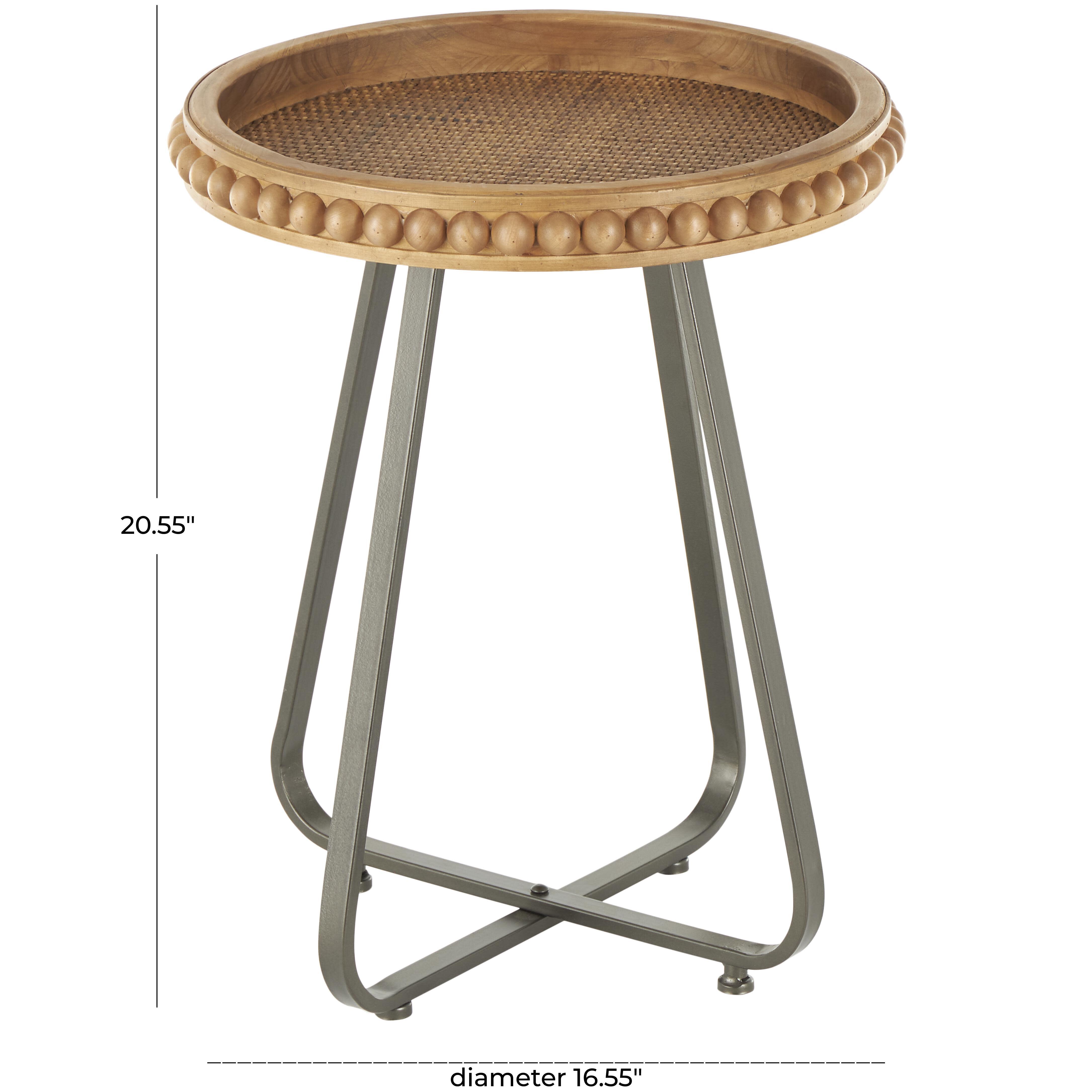 Bayberry Lane Textured Accent Table, , large