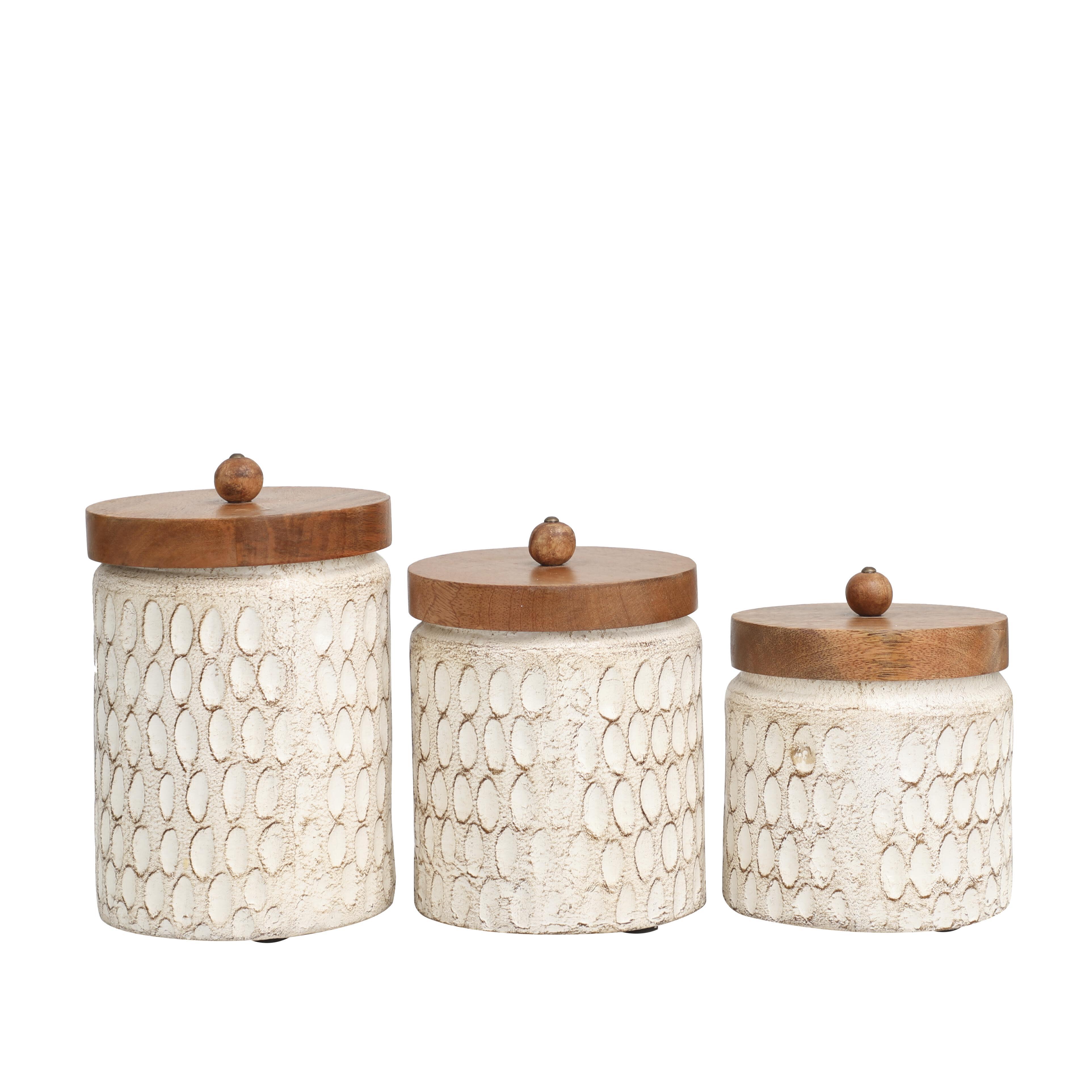 Bayberry Lane Decorative Jars (Set of 3), , large