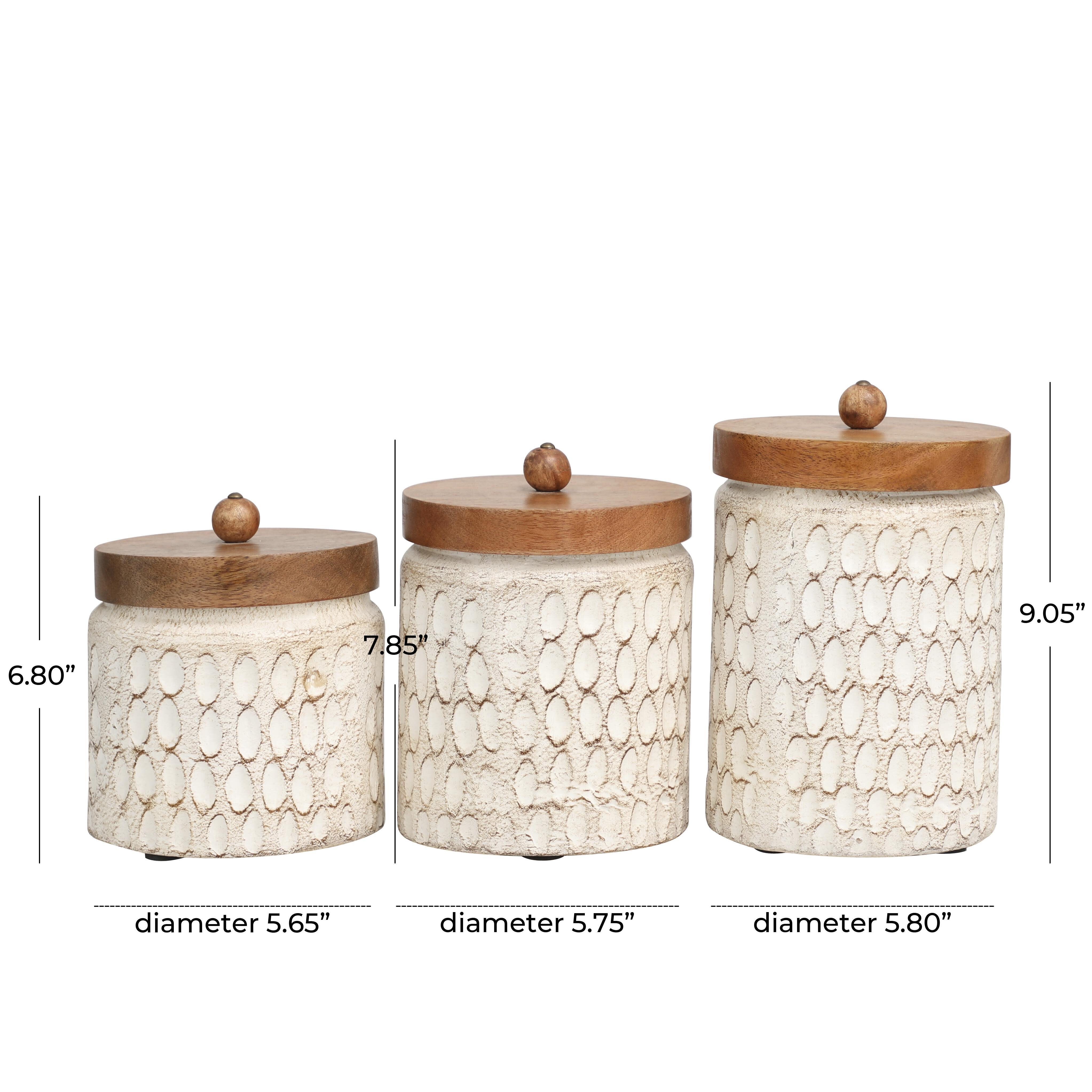 Bayberry Lane Decorative Jars (Set of 3), , large