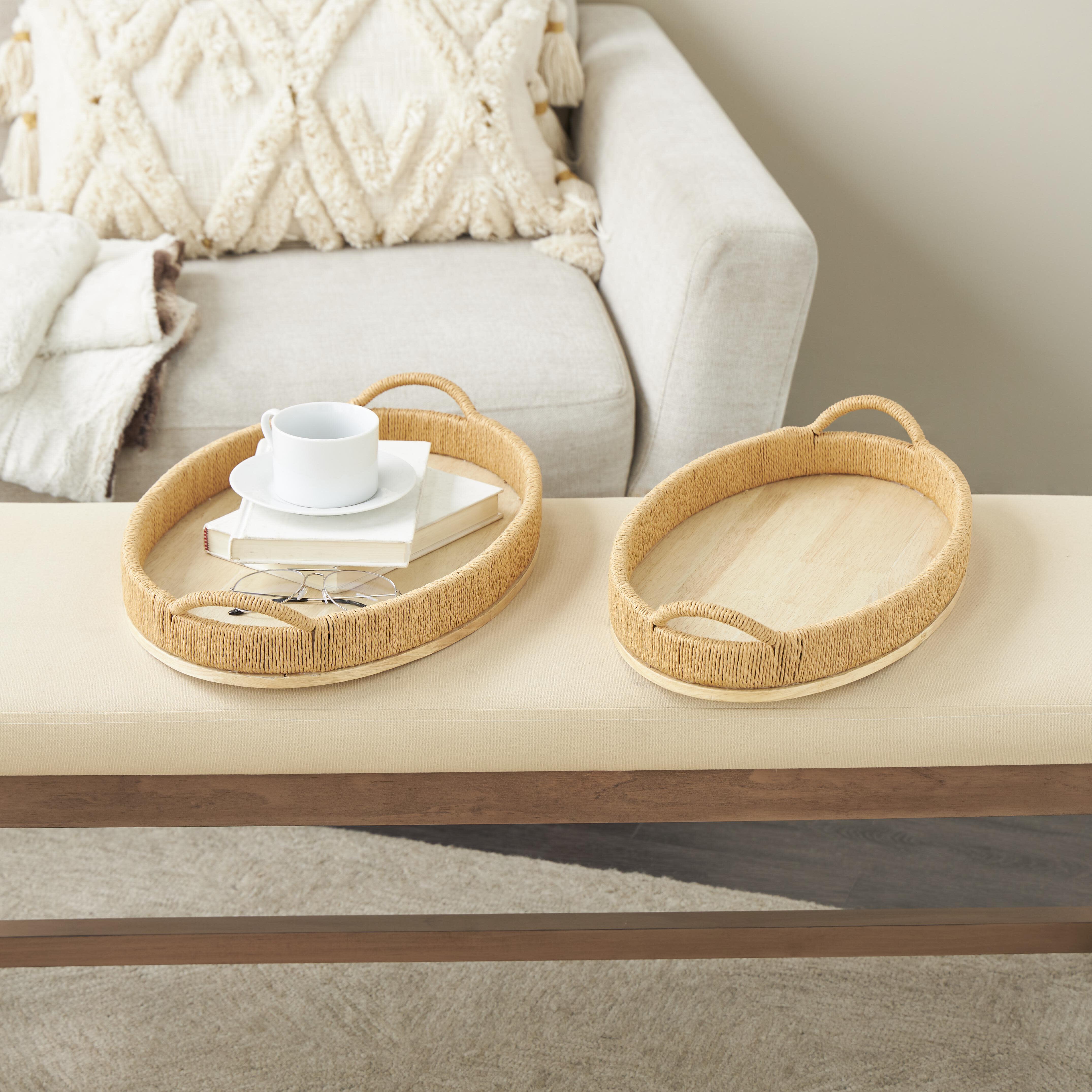 Bayberry Lane Handmade Tray (Set of 2 ), , rollover