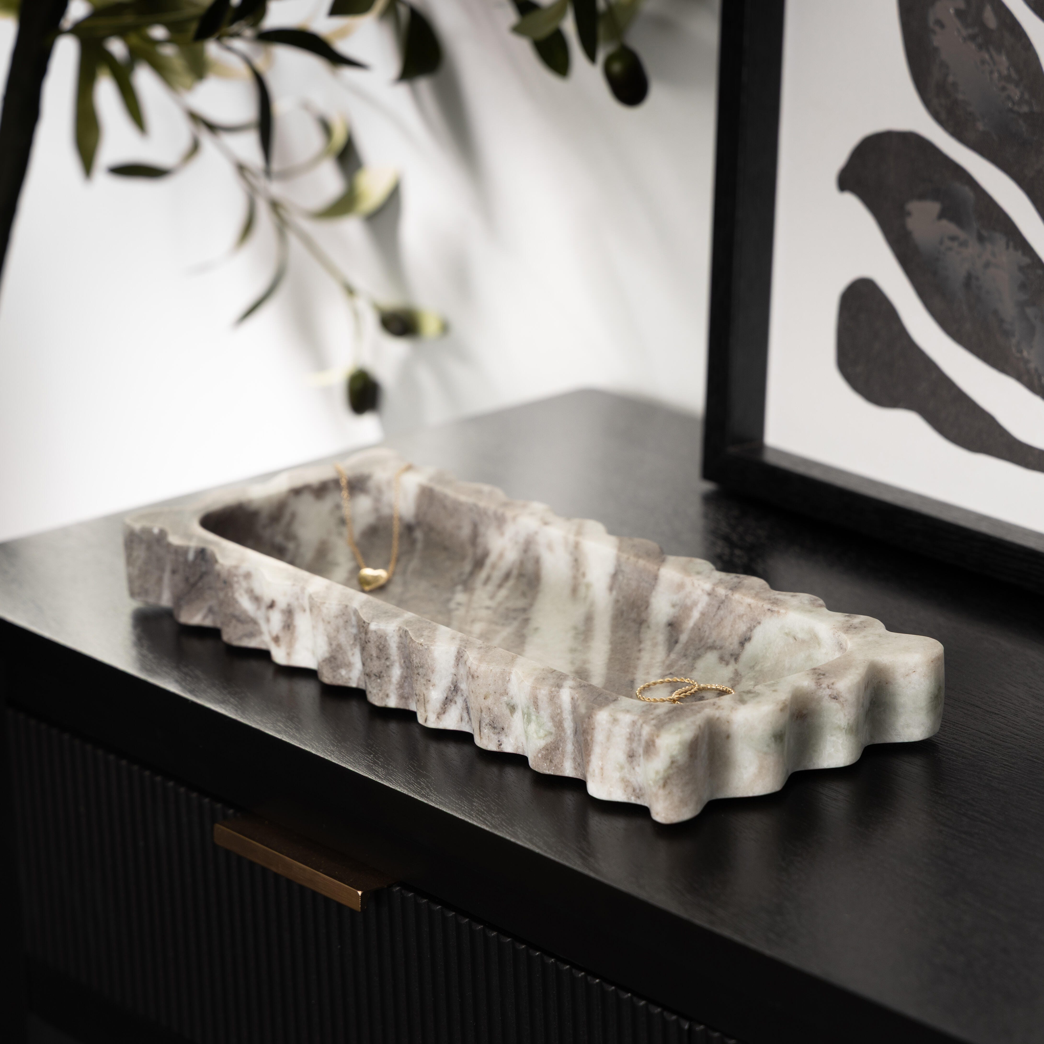 Bayberry Lane Rectangular Decorative Tray, , rollover