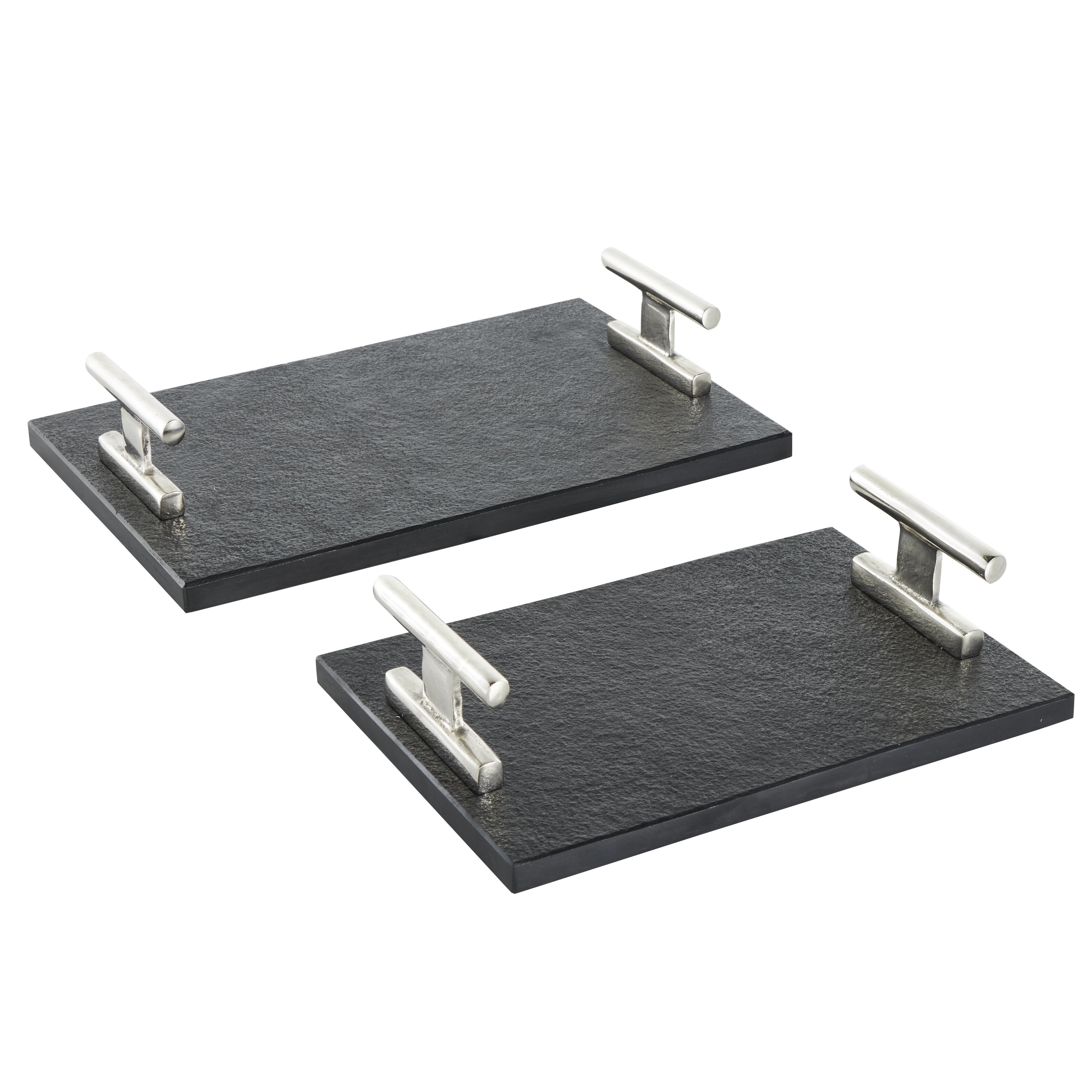 Bayberry Lane Textured Decorative Tray (Set of 2), , large