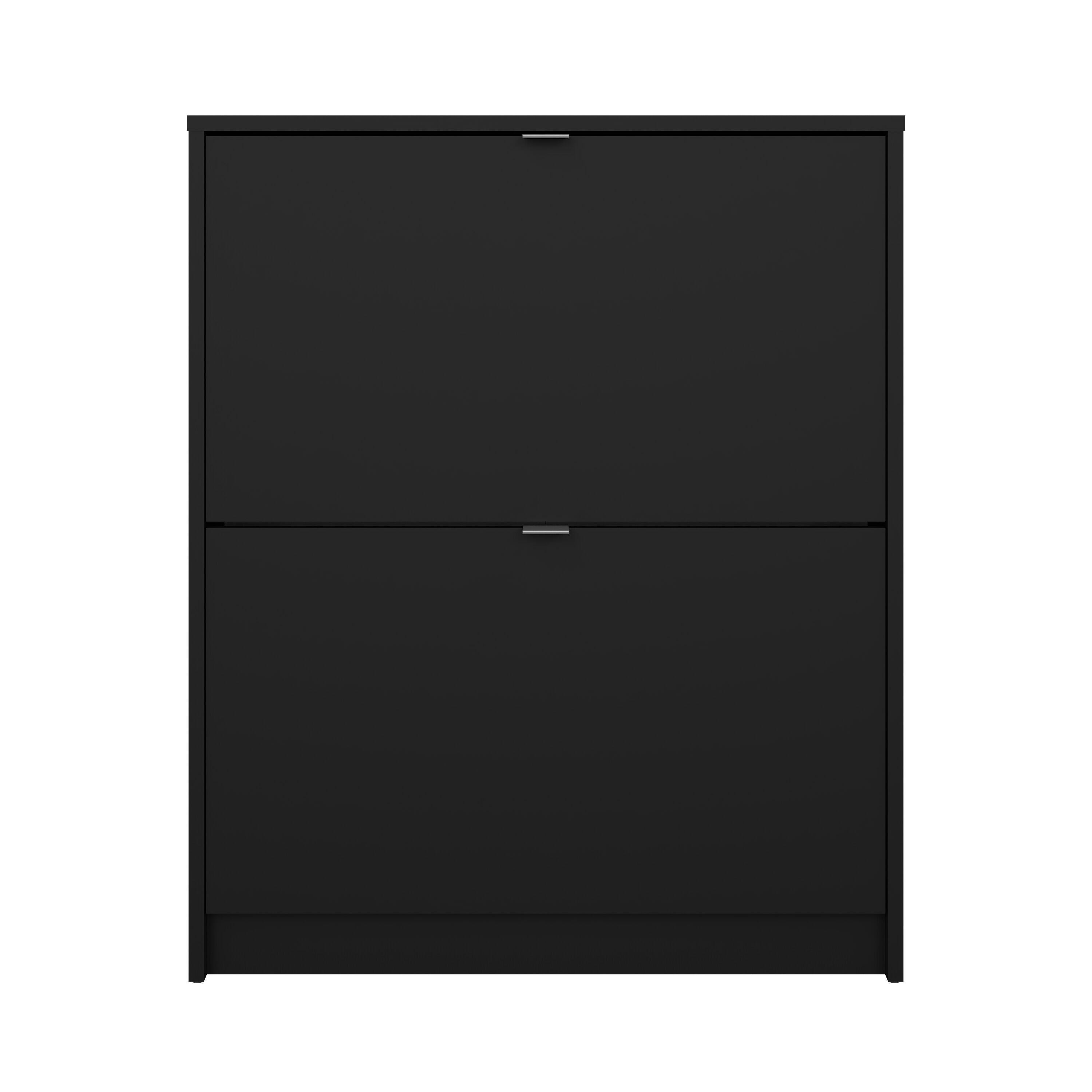 Tvilum Bright 2-Drawer Shoe Cabinet, , large