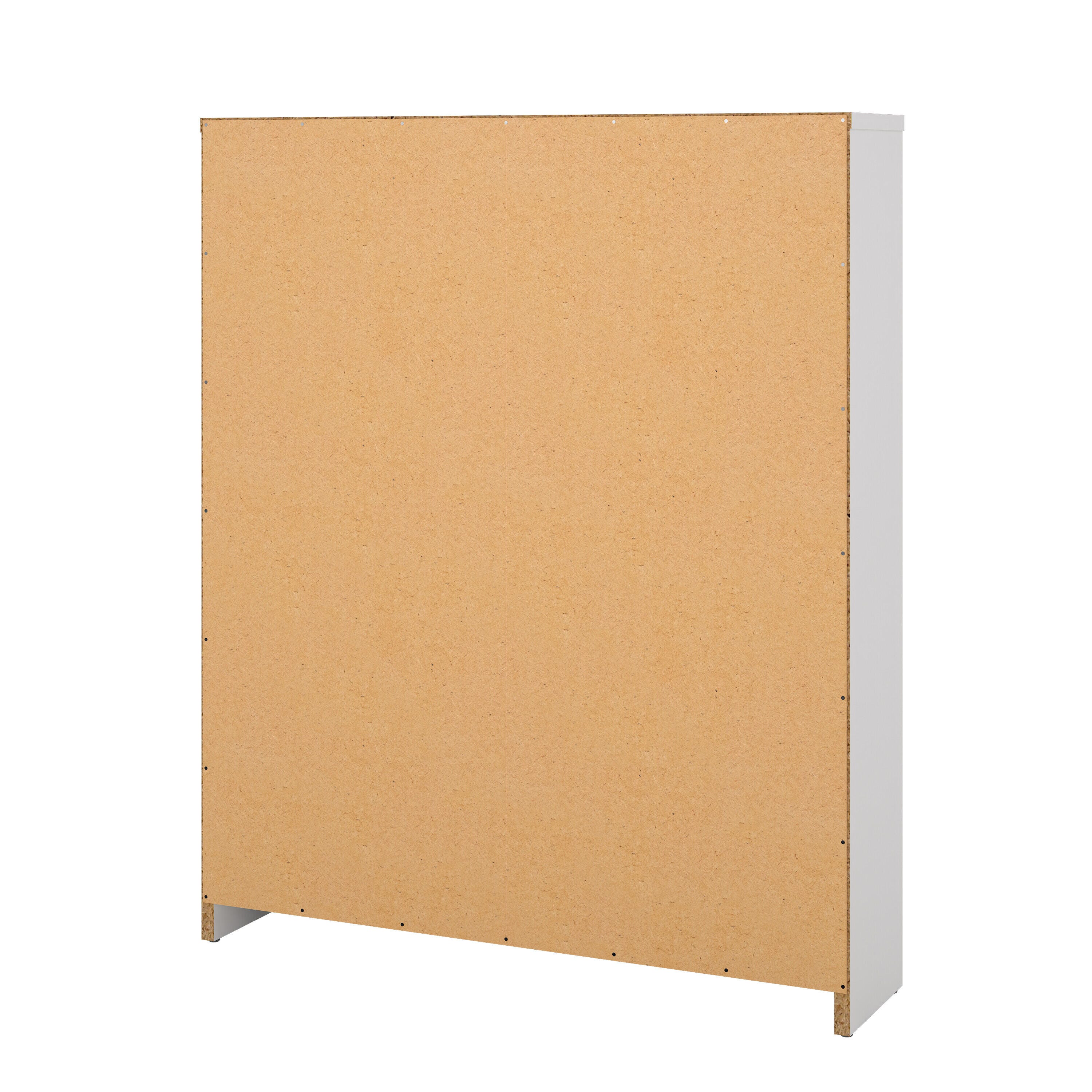 Tvilum Bright 2-Drawer Shoe Cabinet, White, large
