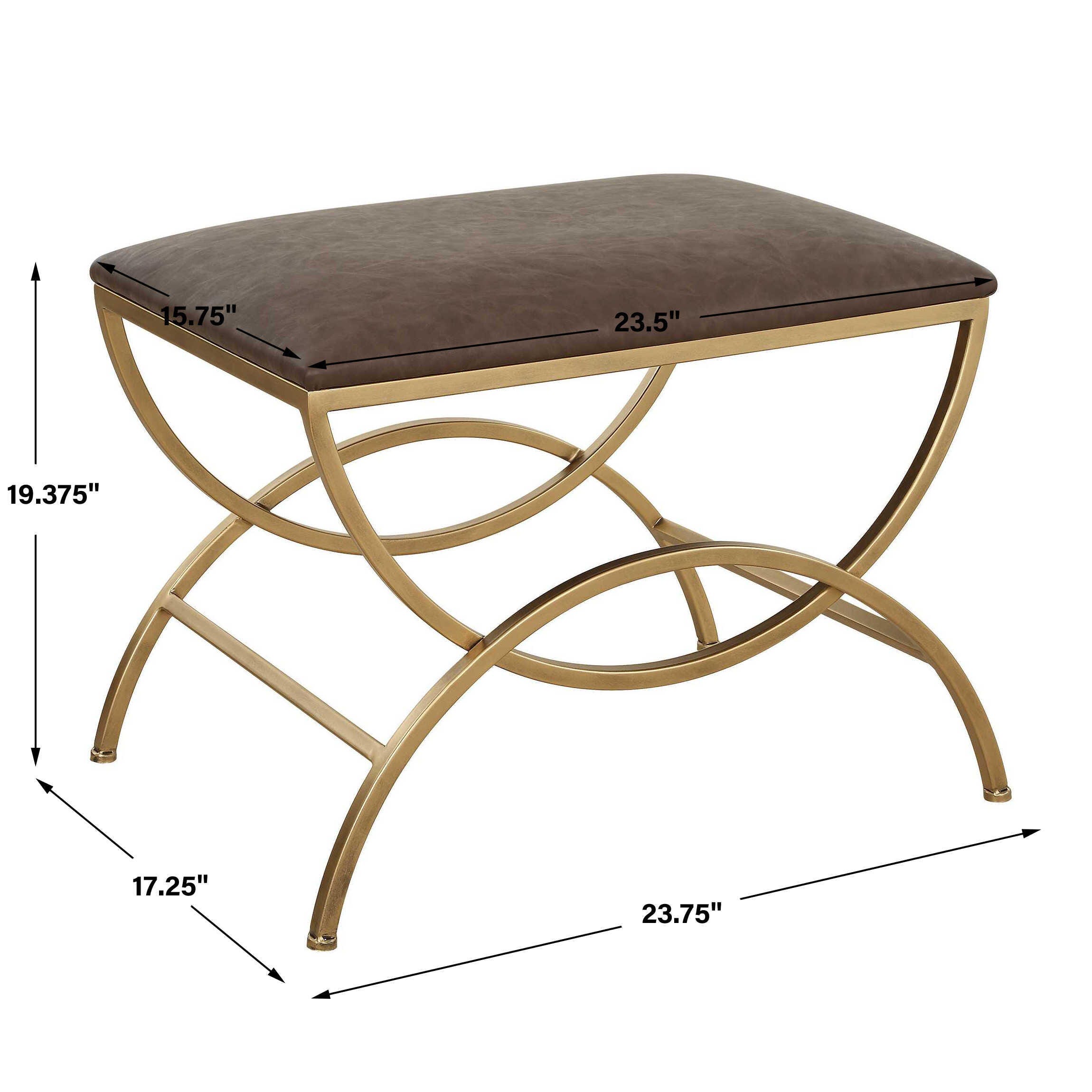 Exalted Living Arches Accent Bench, , large