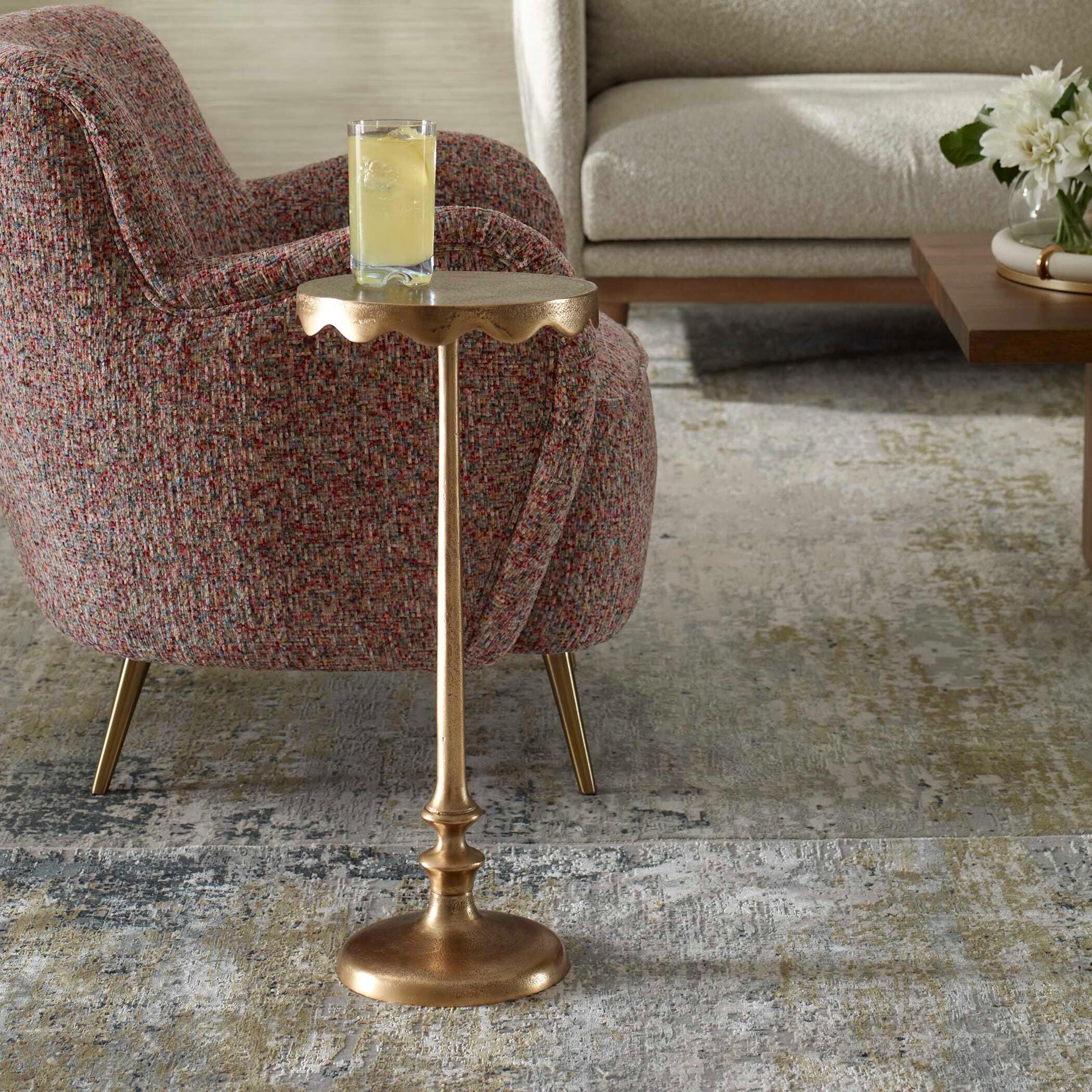 Exalted Living Round Accent Table, , rollover