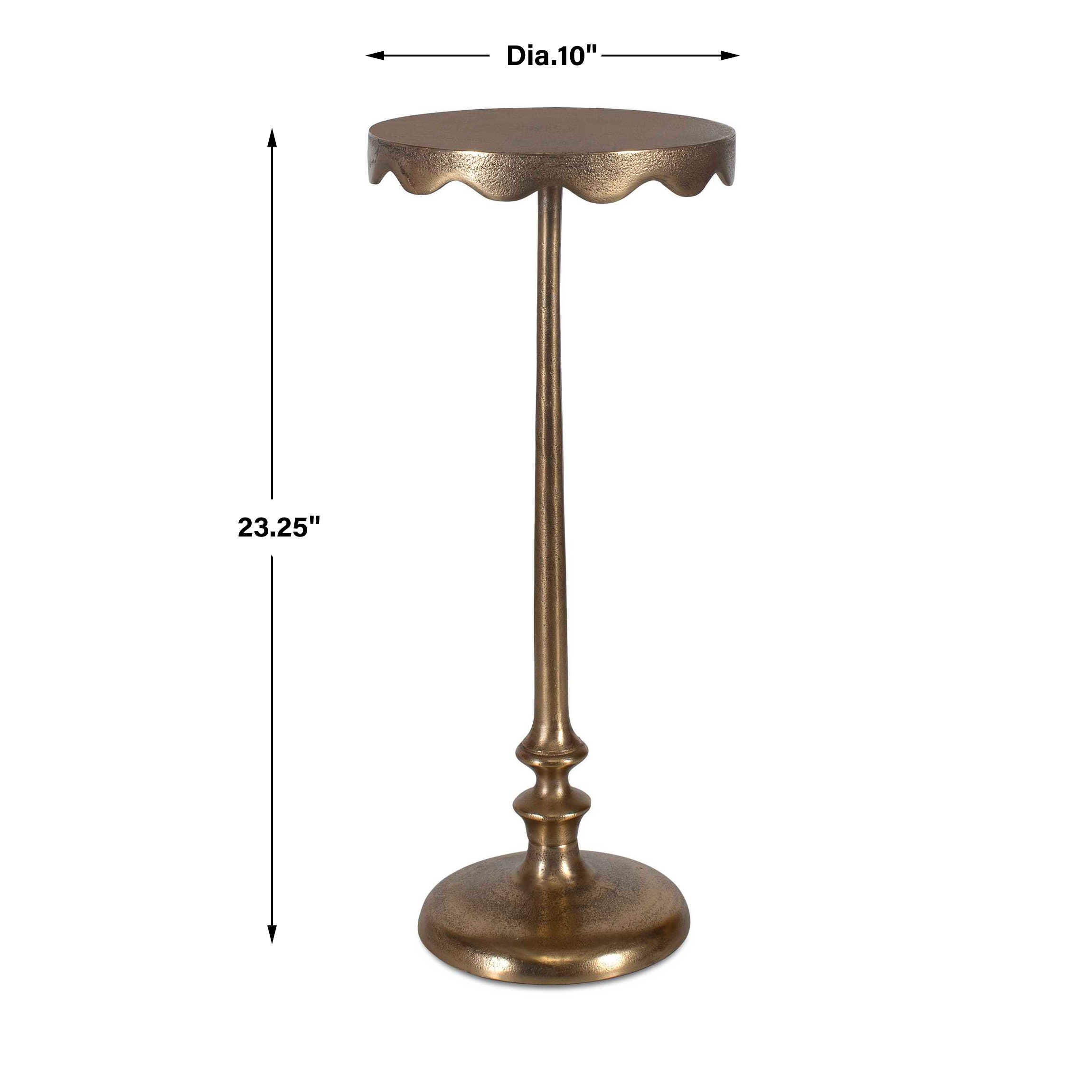 Exalted Living Round Accent Table, , large