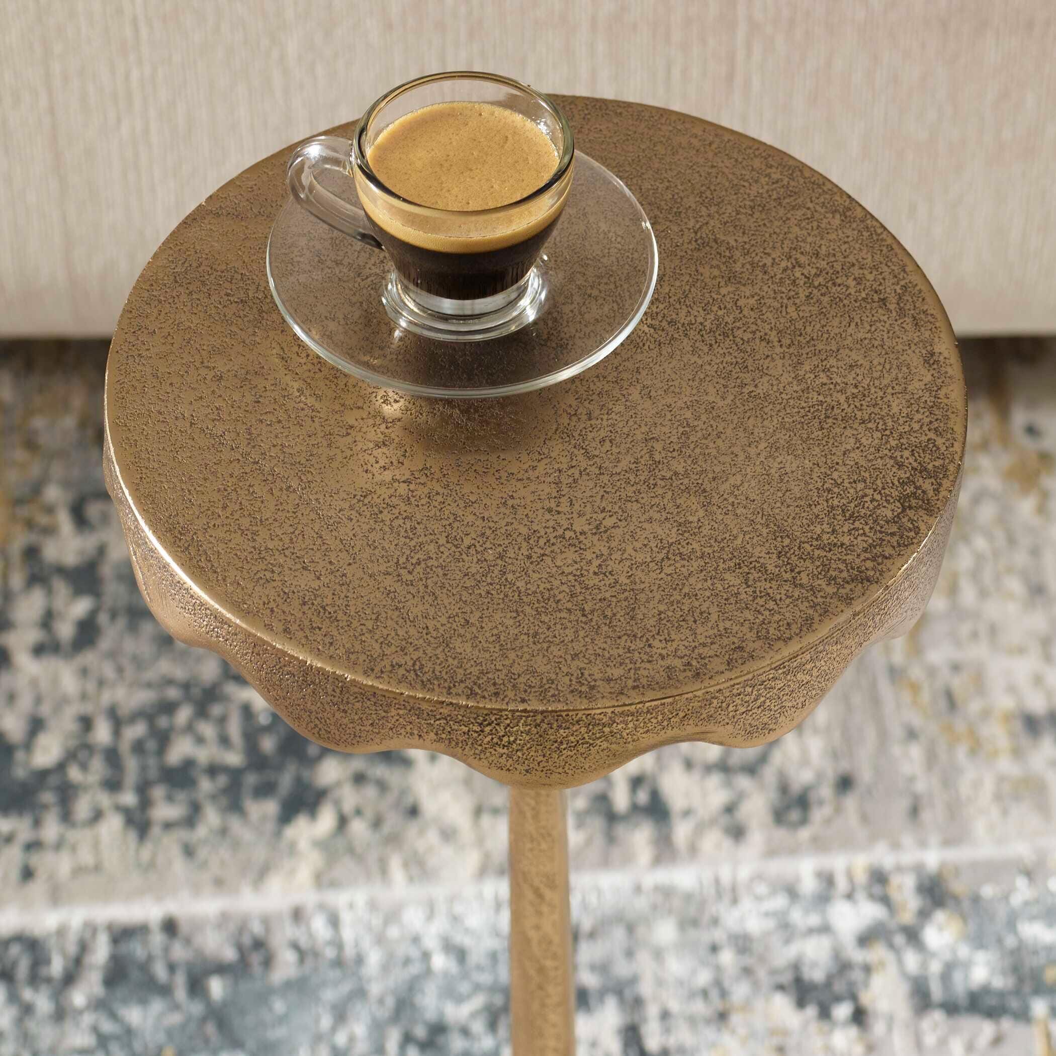 Exalted Living Round Accent Table, , large