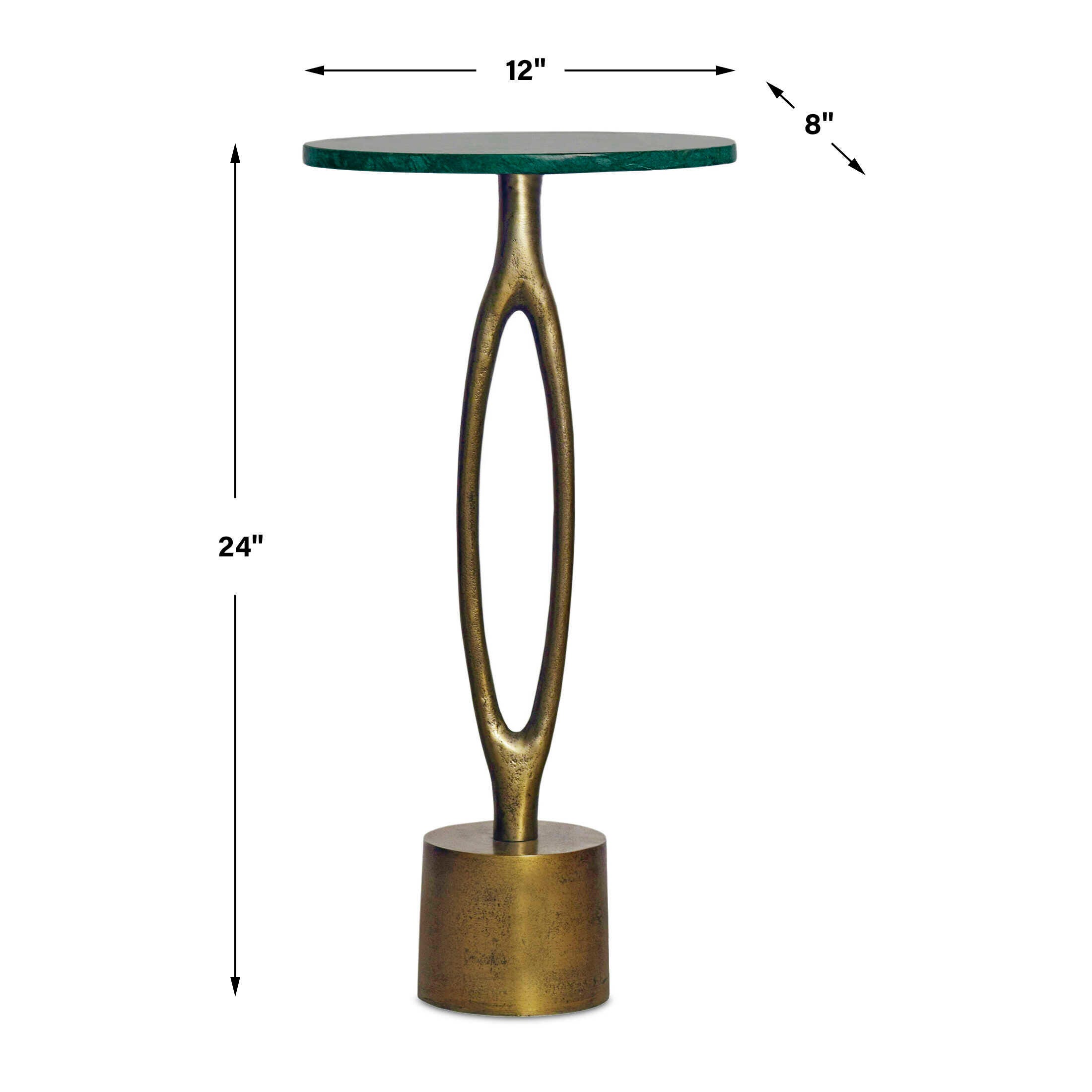 Exalted Living Oval Accent Table, , large